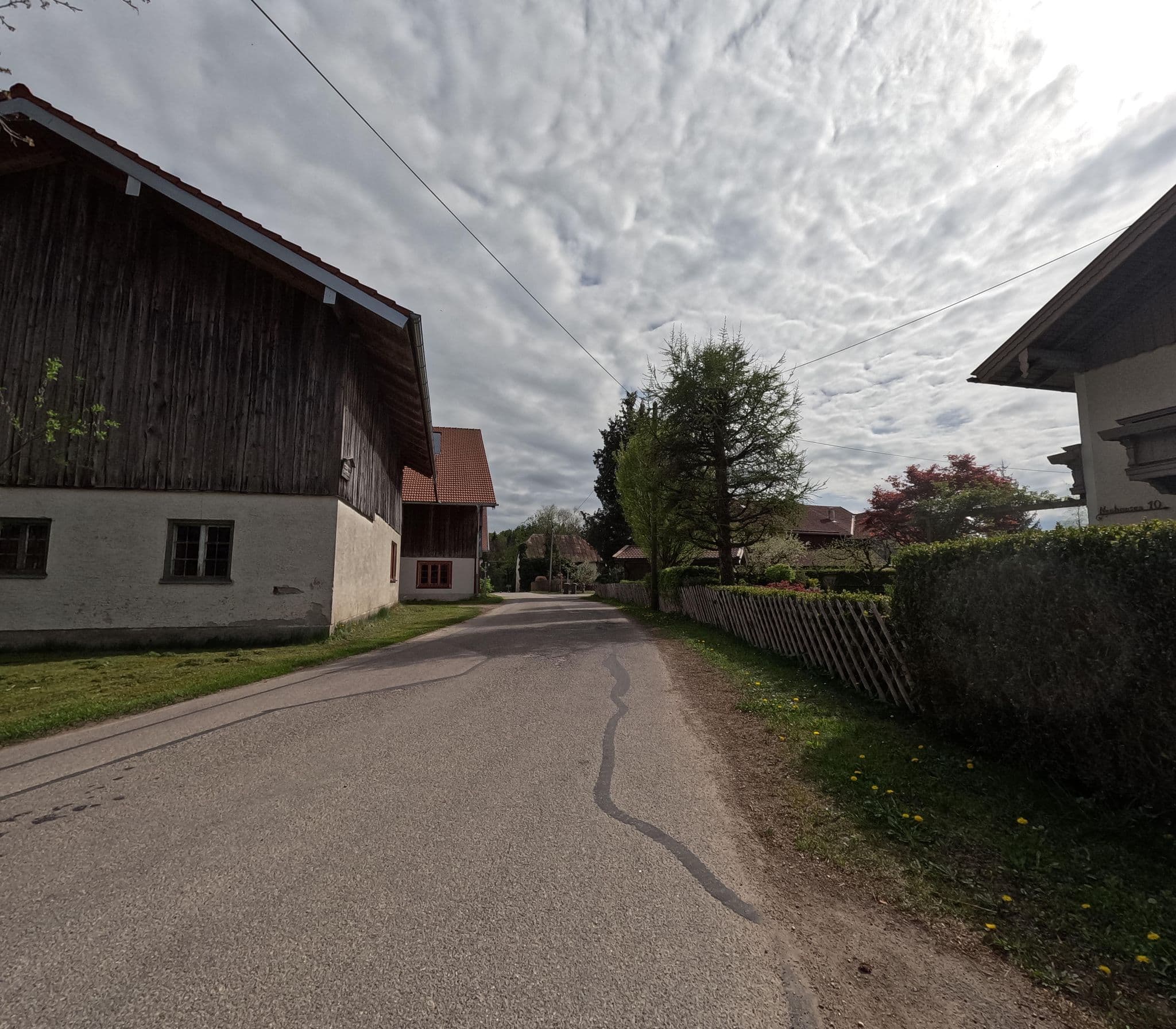 Street view near Gästehaus Einsiedl, Nußdorf — © natebus (CC BY-SA · Mapillary)