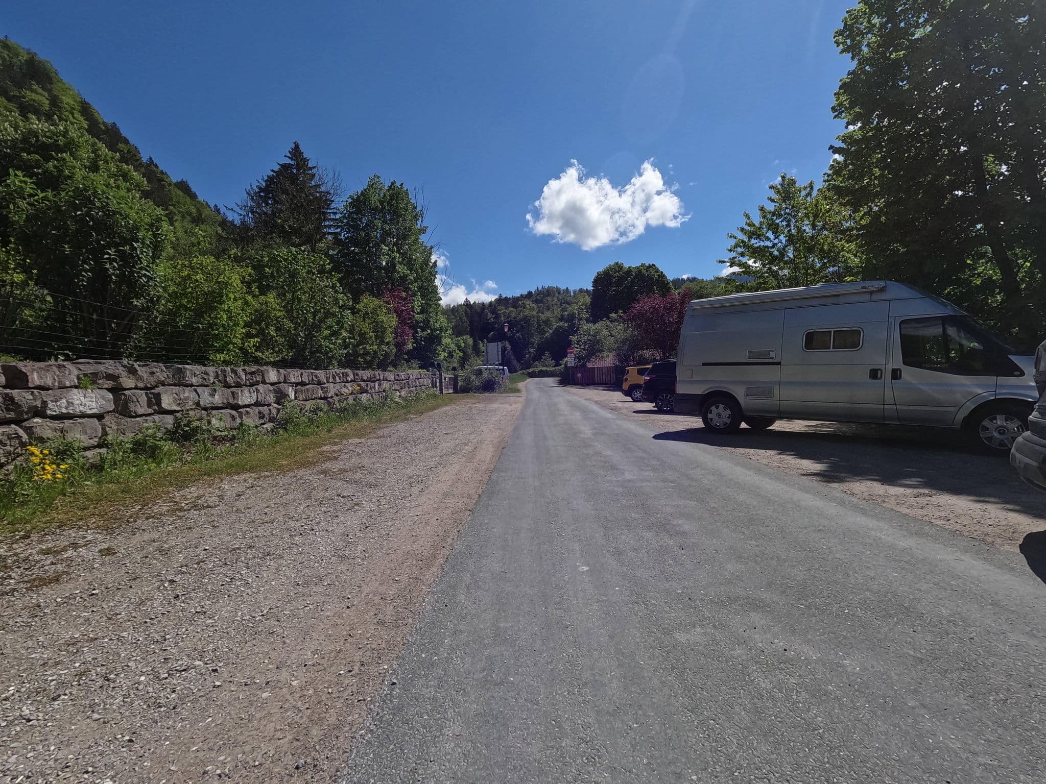 Street view near Ferienwohnung & Ferienhaus Hacklau, Unterwössen — © natebus (CC BY-SA · Mapillary)