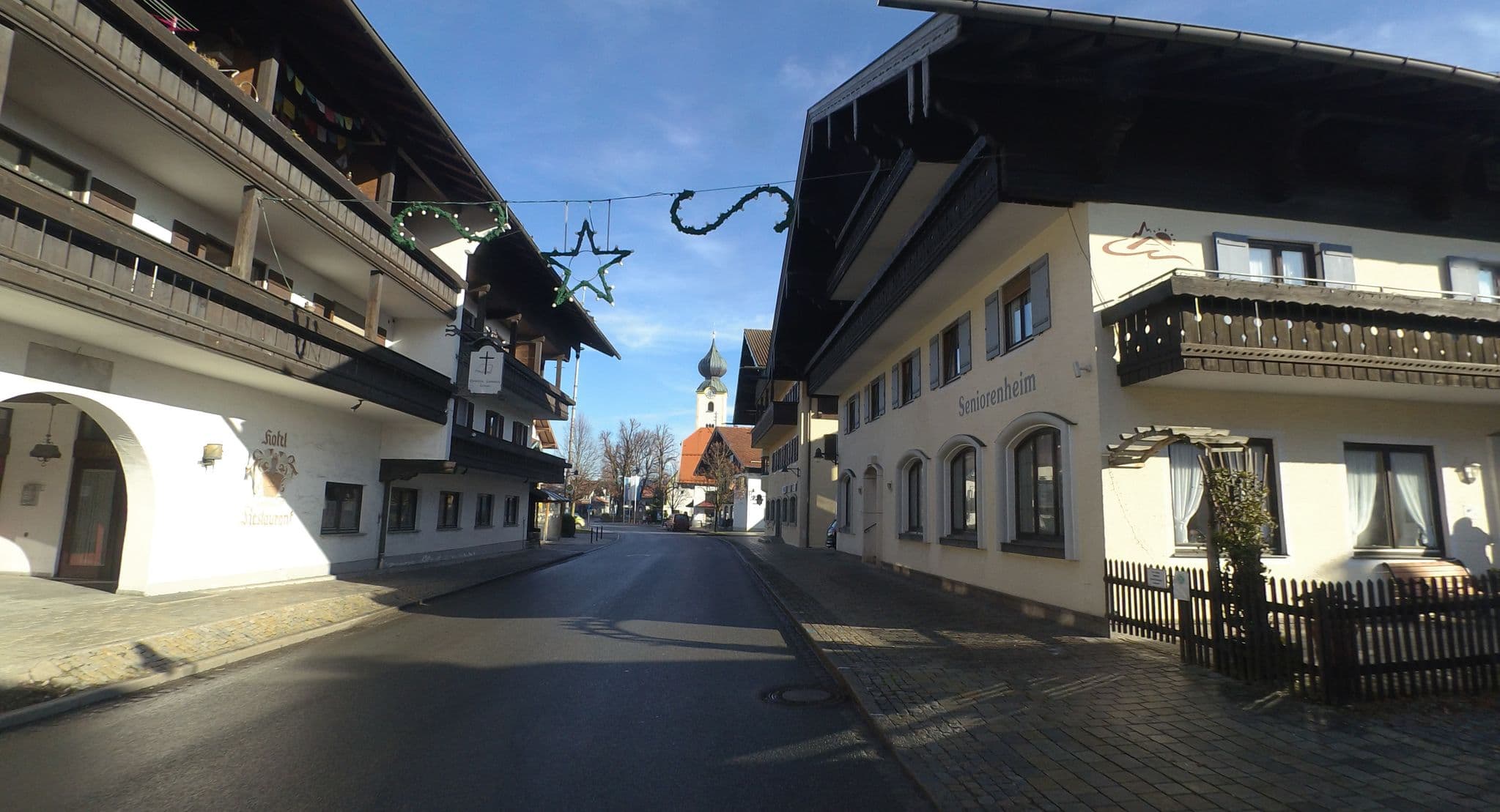 Street view near Hotel Hansbäck, Grassau — © schulf (CC BY-SA · Mapillary)