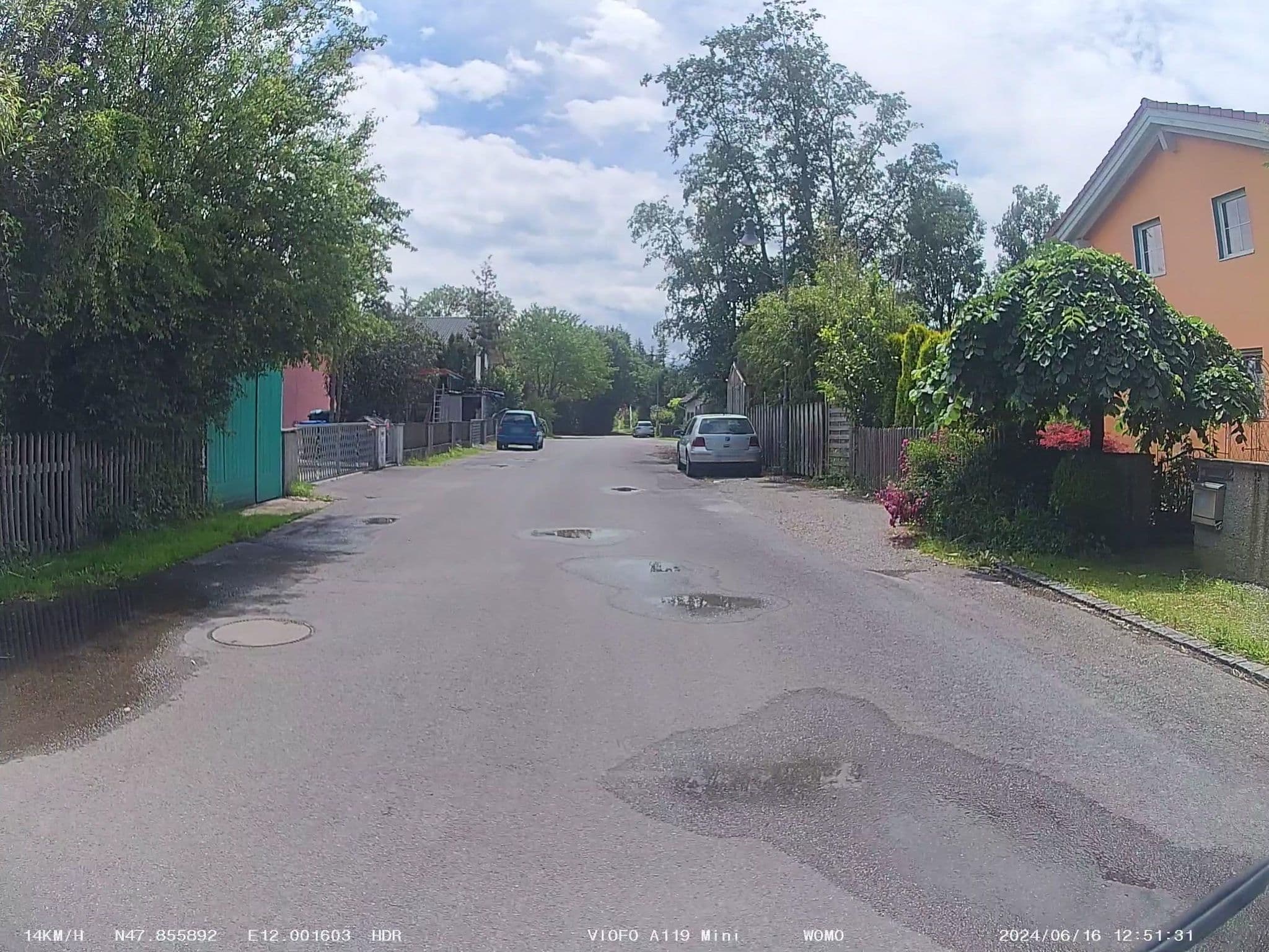 Street view near Gästehaus Gallinger, Bad Aibling — © soulcover (CC BY-SA · Mapillary)