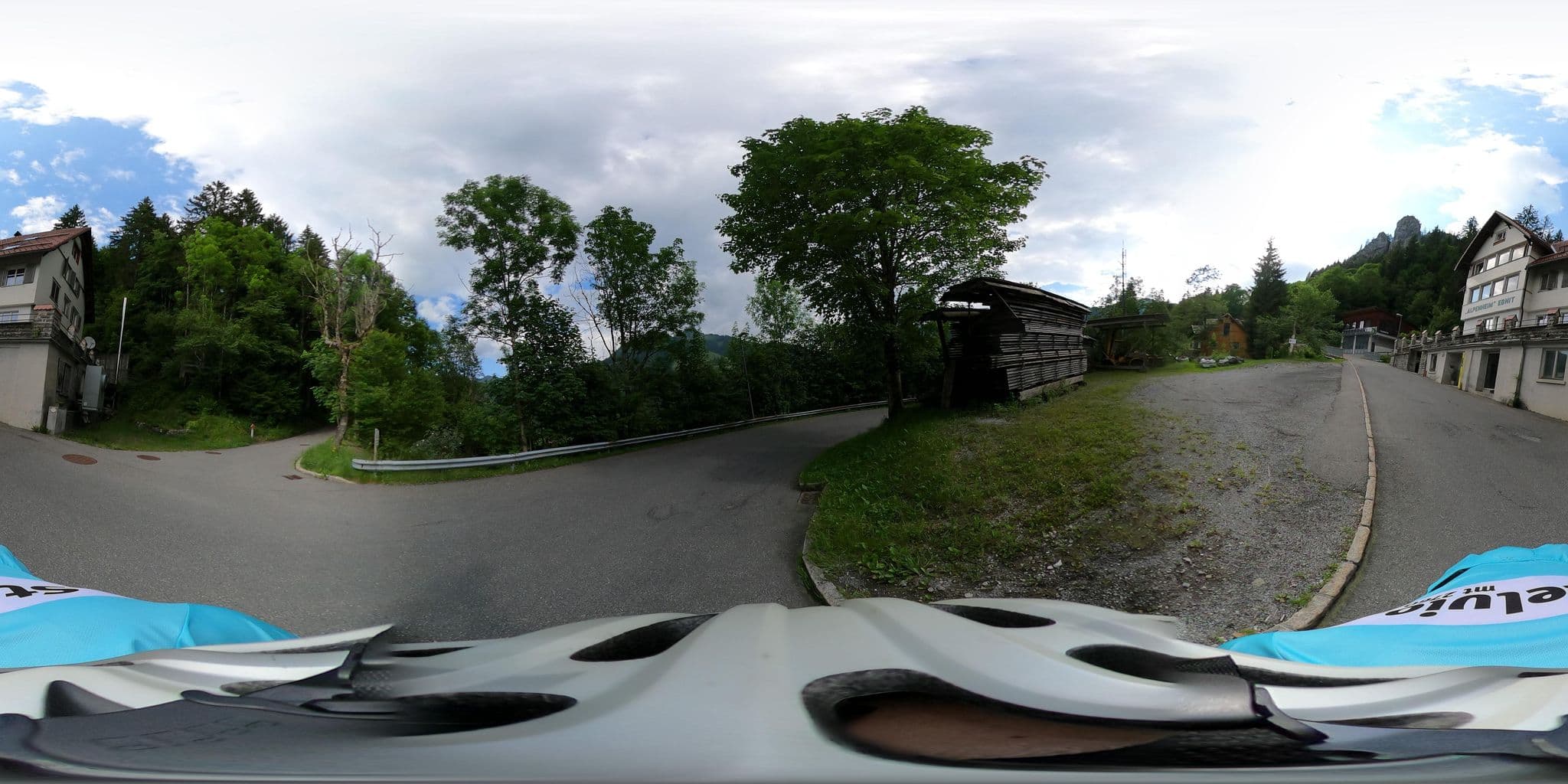 Street view near Gasthaus-Pension Alpenheim, Hohenems — © mcliquid (CC BY-SA · Mapillary)