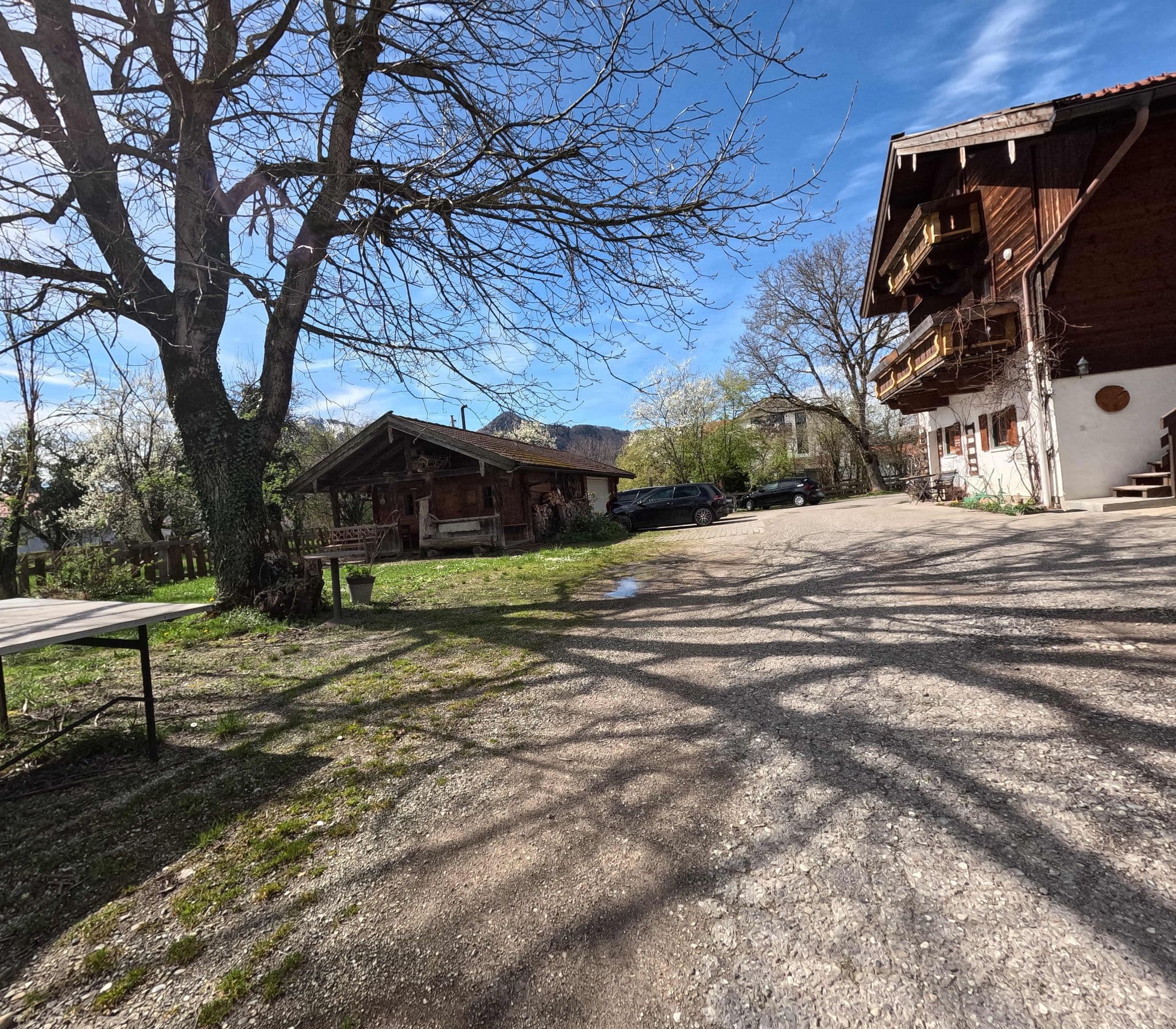Street view near Landpension Fetznhof, Grassau — © natebus (CC BY-SA · Mapillary)