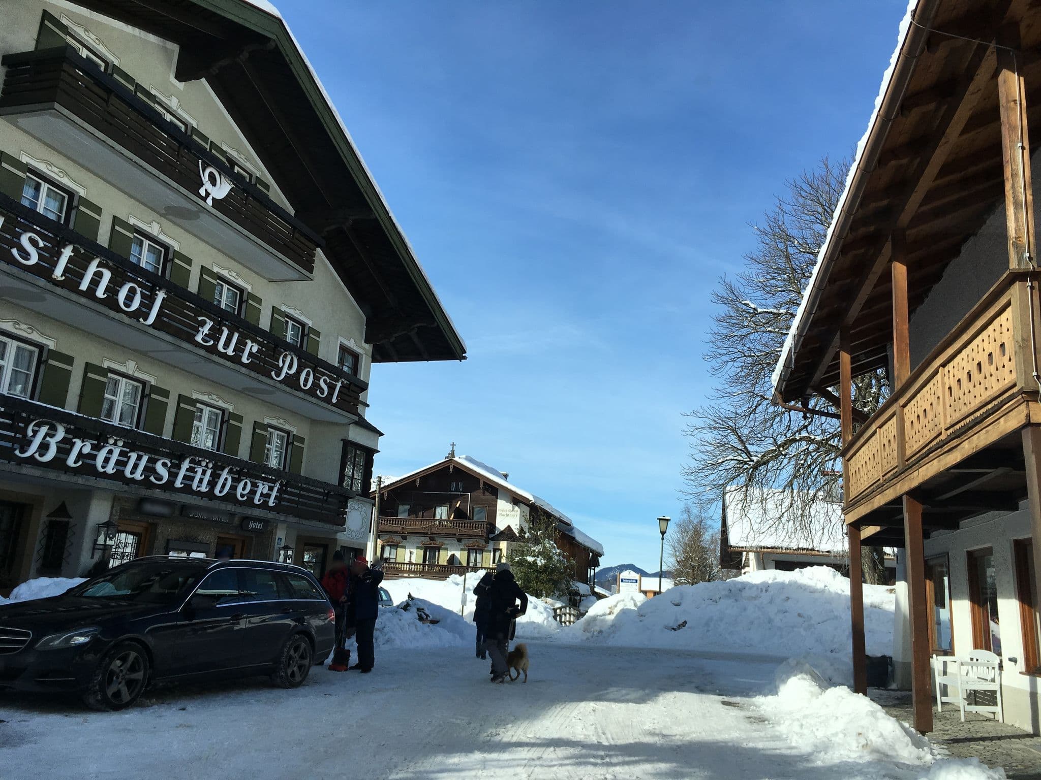 Street view near Hotel zur Post, Bayrischzell — © maleo (CC BY-SA · Mapillary)