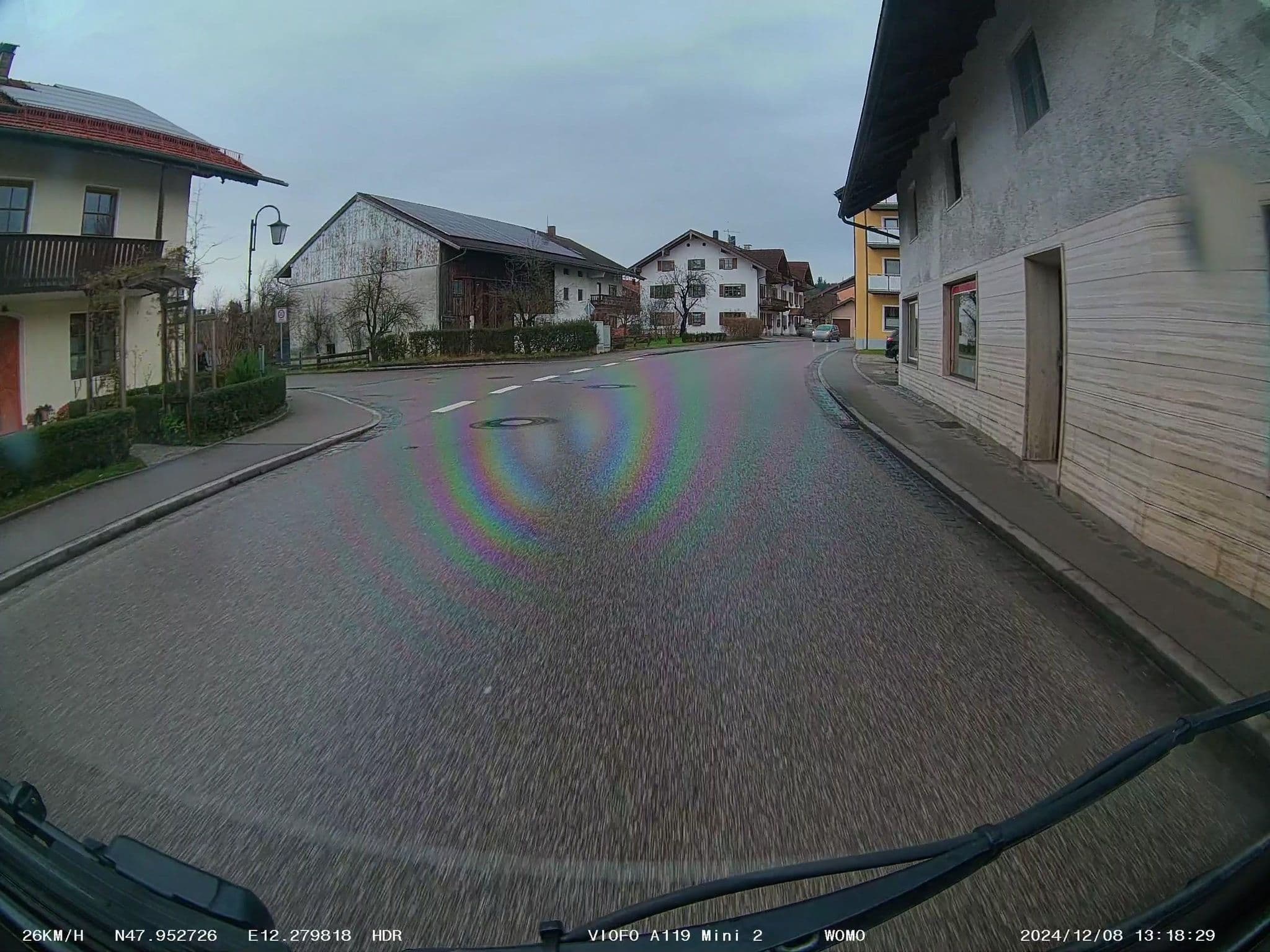Street view near Ferienzimmer Guggenberger, Halfing — © soulcover (CC BY-SA · Mapillary)