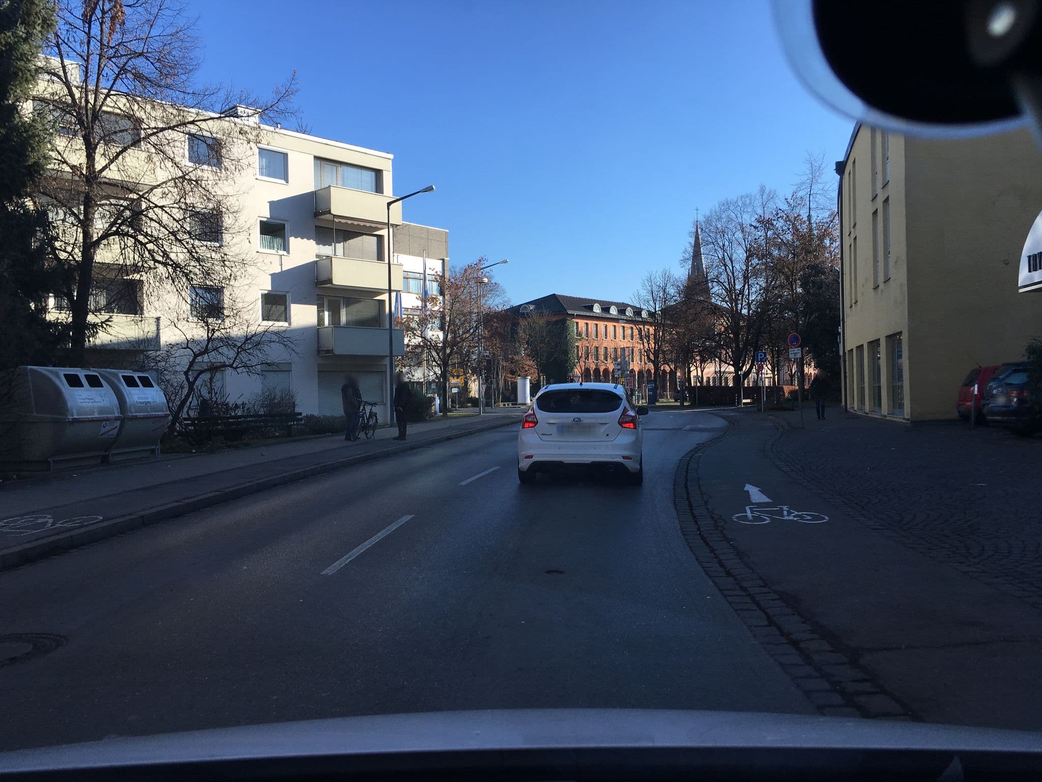 Street view near TRYP by Wyndham Rosenheim, Rosenheim — © omba (CC BY-SA · Mapillary)