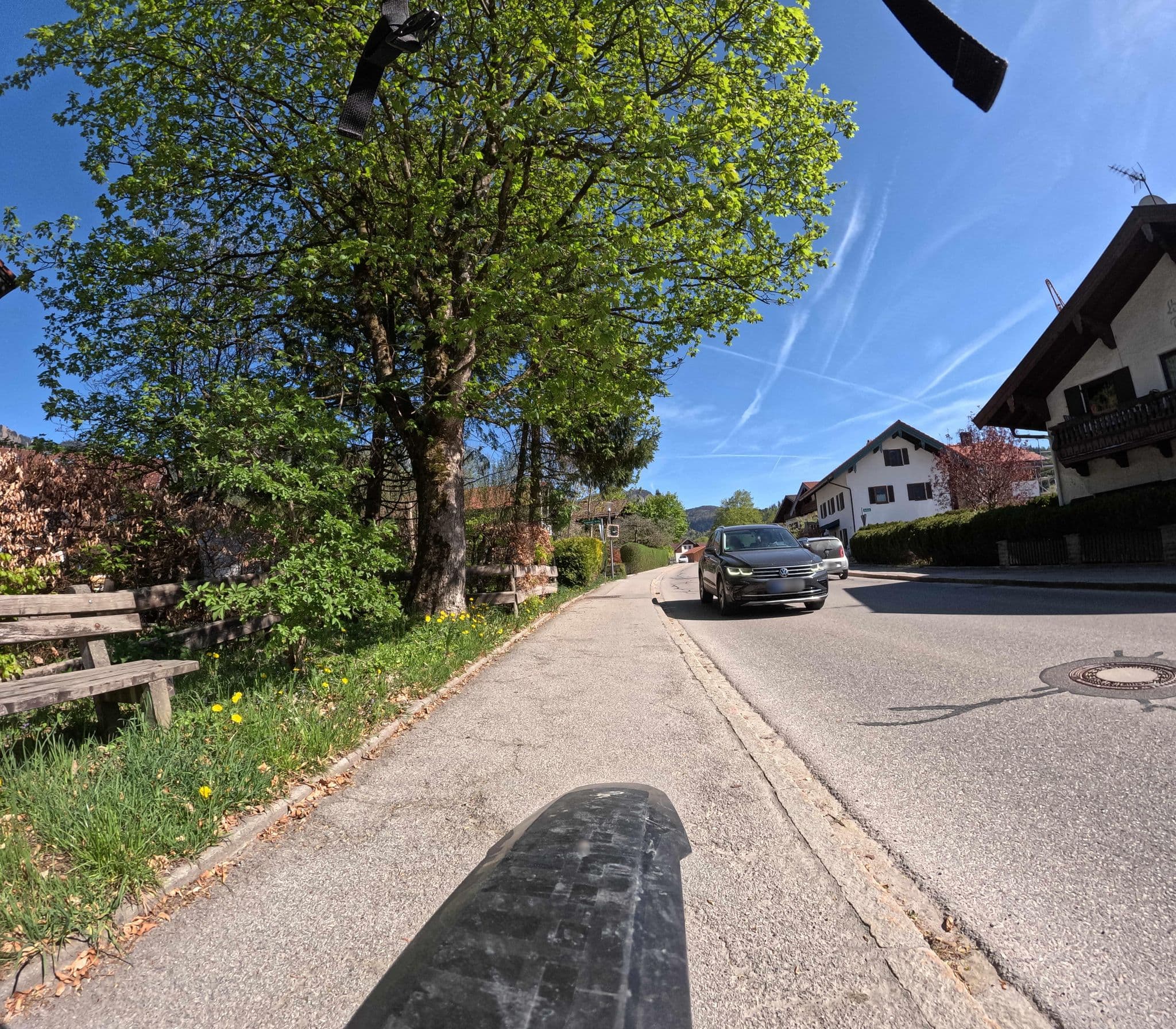 Street view near Ferienwohnanlage Hochgern, Unterwössen — © natebus (CC BY-SA · Mapillary)