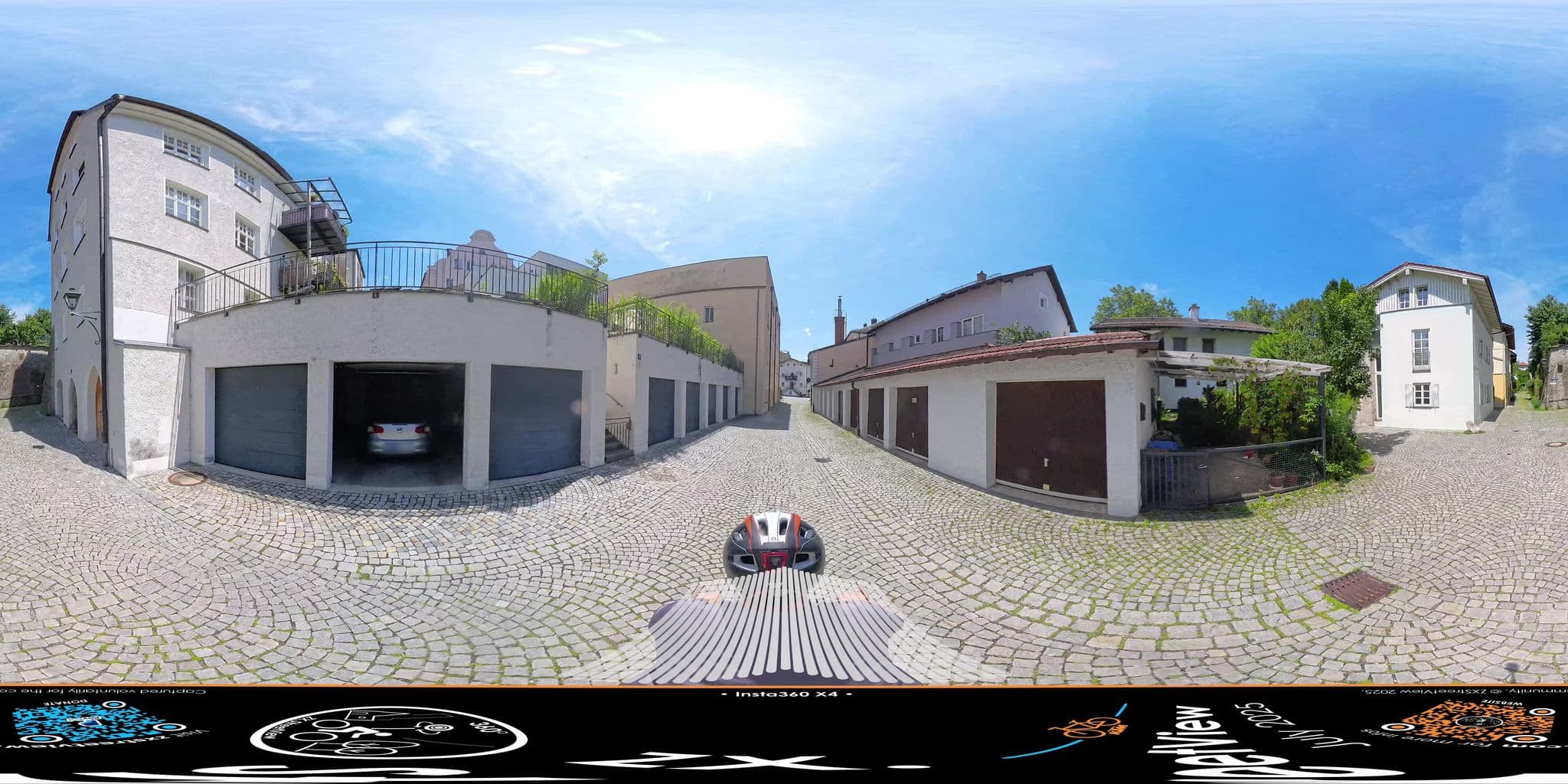 Street view near Ferienwohnung an der idyllischen Salzachschleife Nähe Salzburg, Laufen — © ZXStreetview (CC BY-SA · Mapillary)