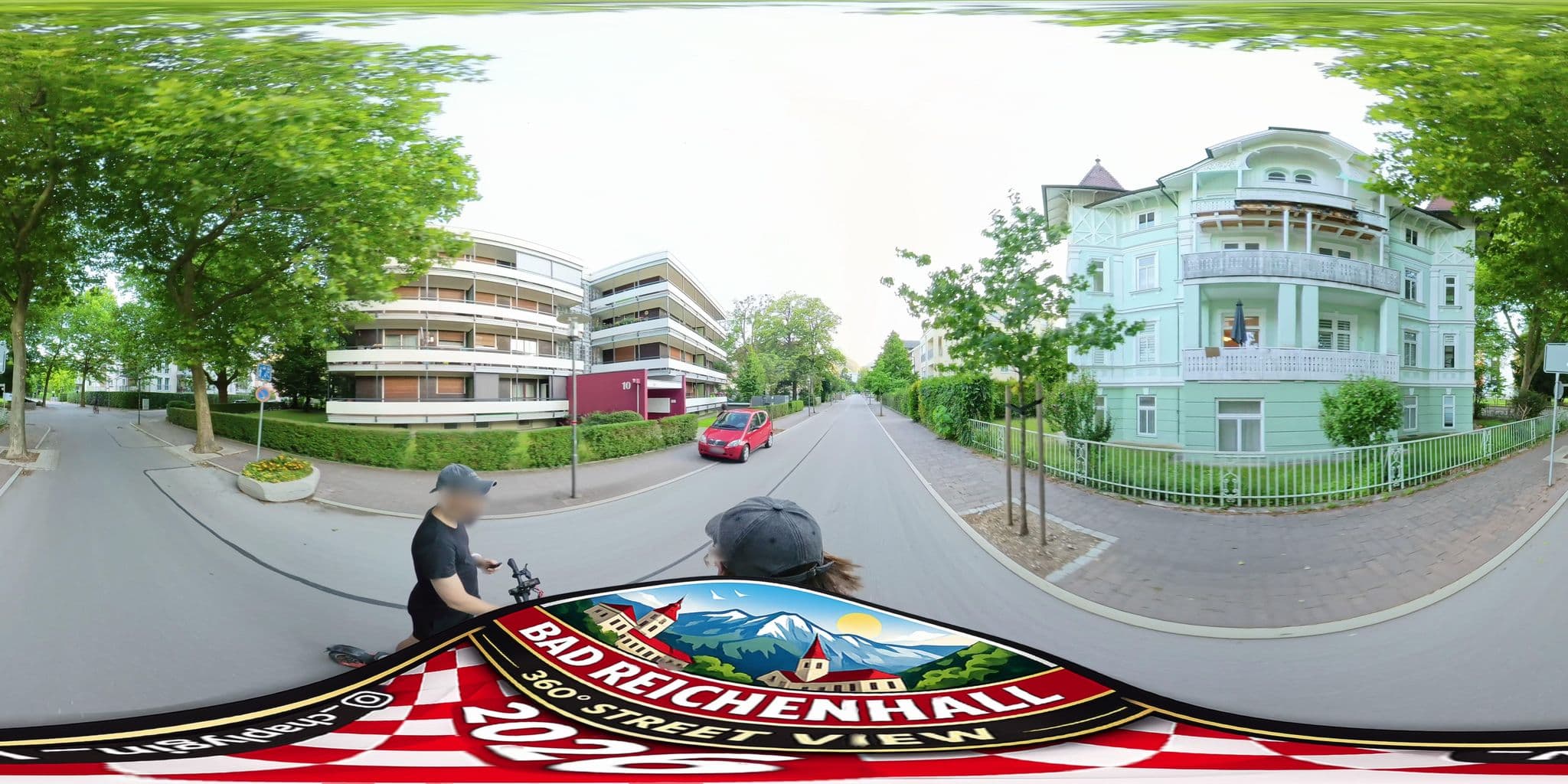 Street view near St. Peter, Bad Reichenhall — © niceBALANCE (CC BY-SA · Mapillary)