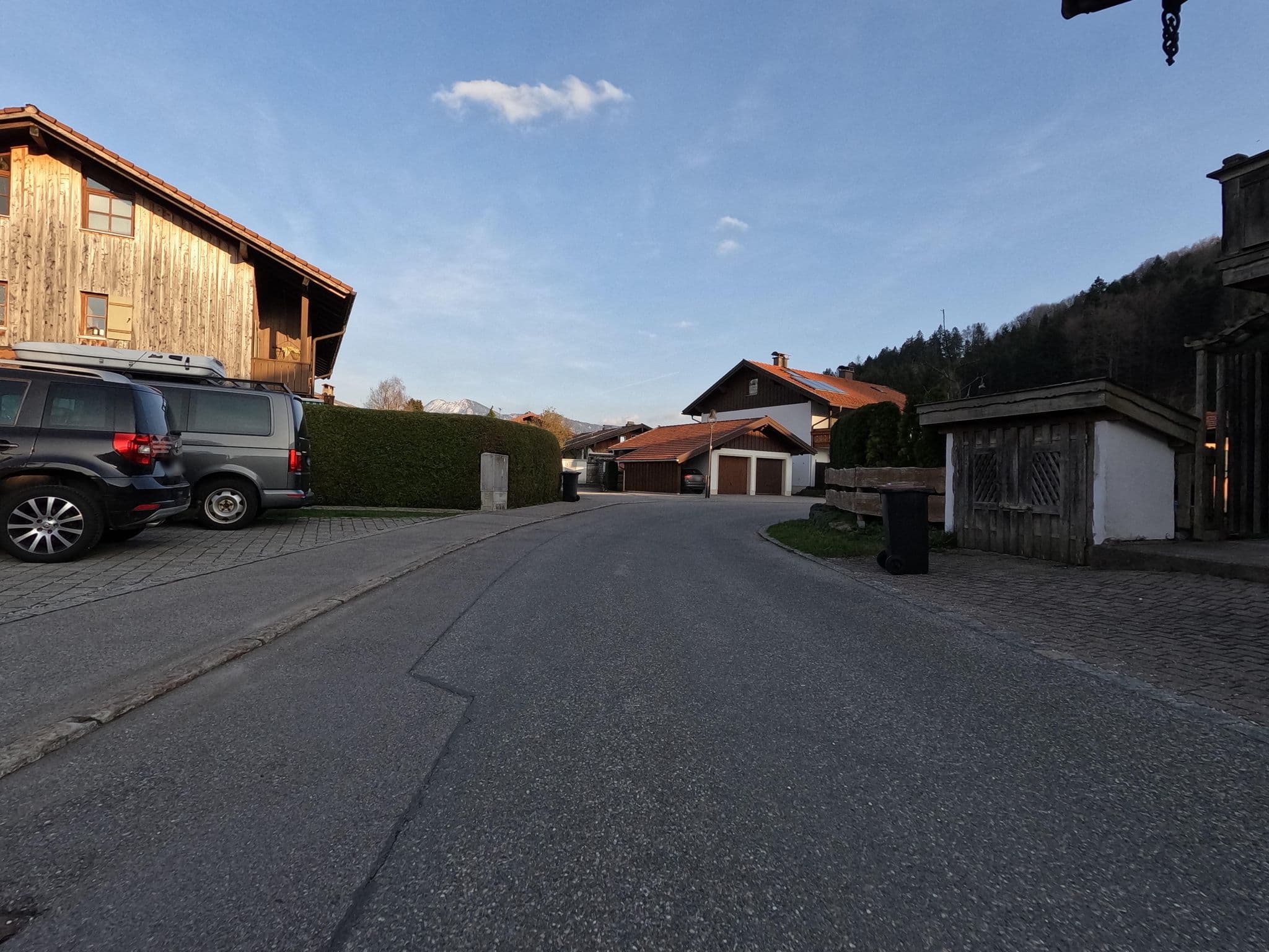 Street view near Pension Gimpl, Siegsdorf — © natebus (CC BY-SA · Mapillary)