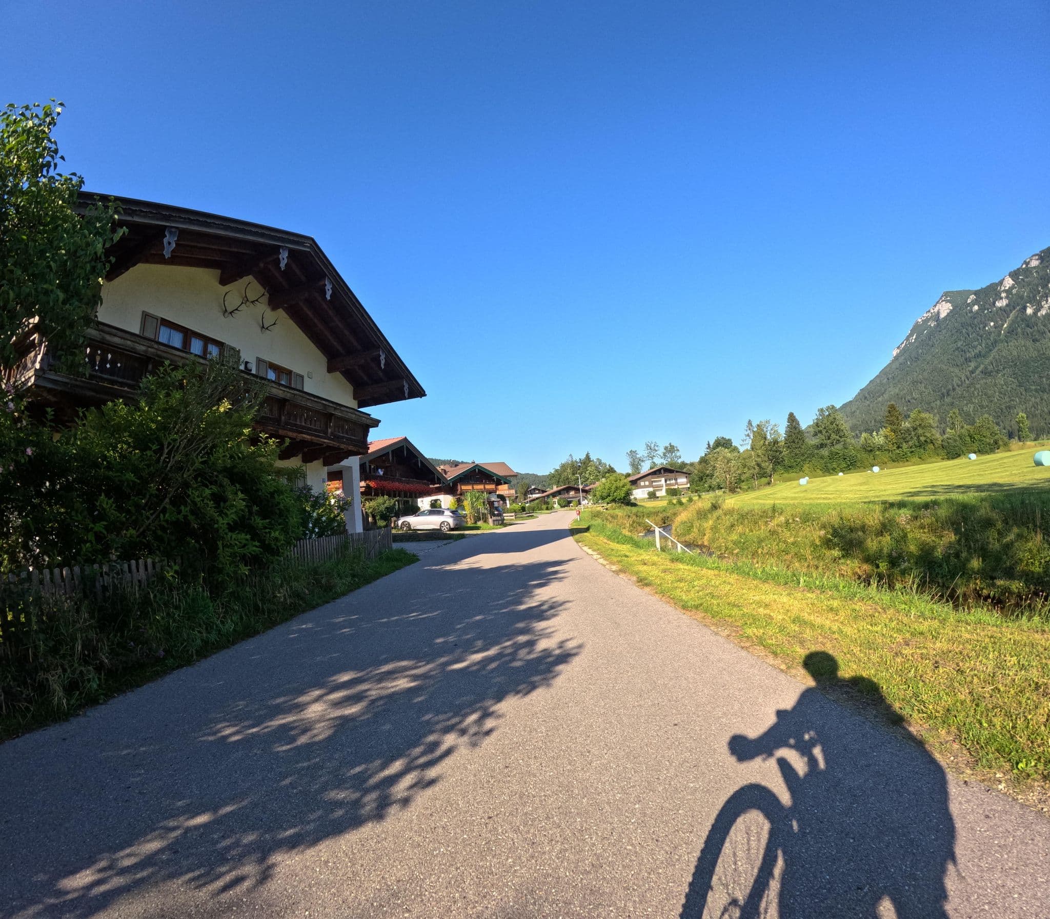 Street view near Gästehaus Barbara Schwaiger, Inzell — © natebus (CC BY-SA · Mapillary)