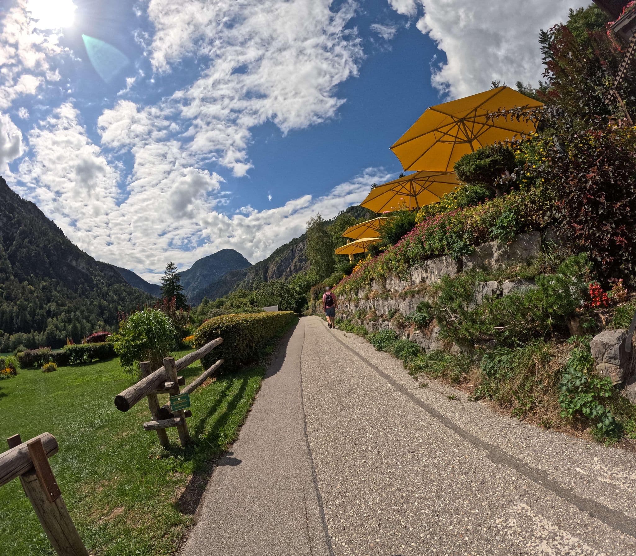 Street view near Pension Hubertus, Bad Reichenhall — © natebus (CC BY-SA · Mapillary)