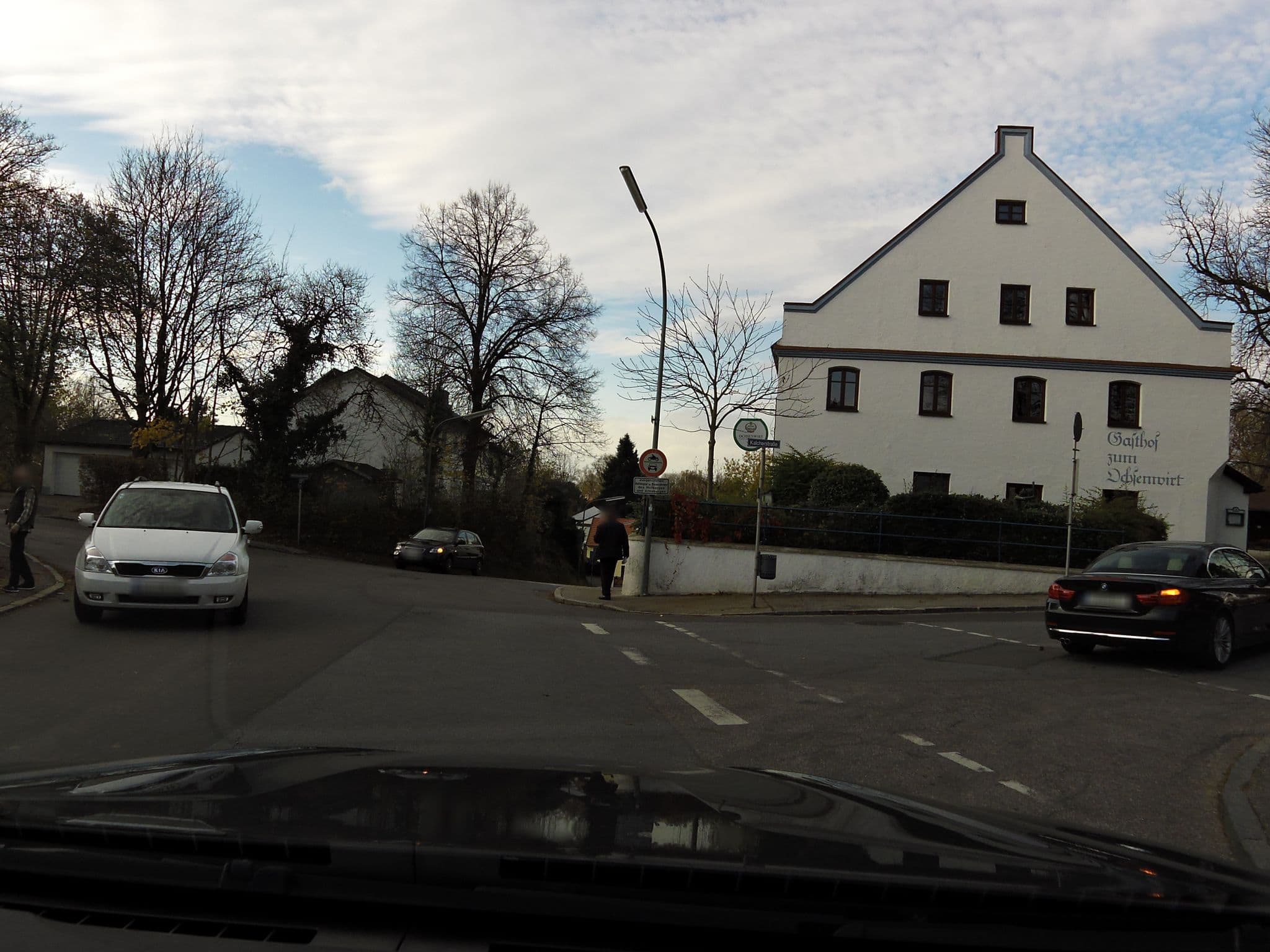 Street view near Ochsenwirt Inh. Uwe Berger, Landshut — © czmrtn (CC BY-SA · Mapillary)