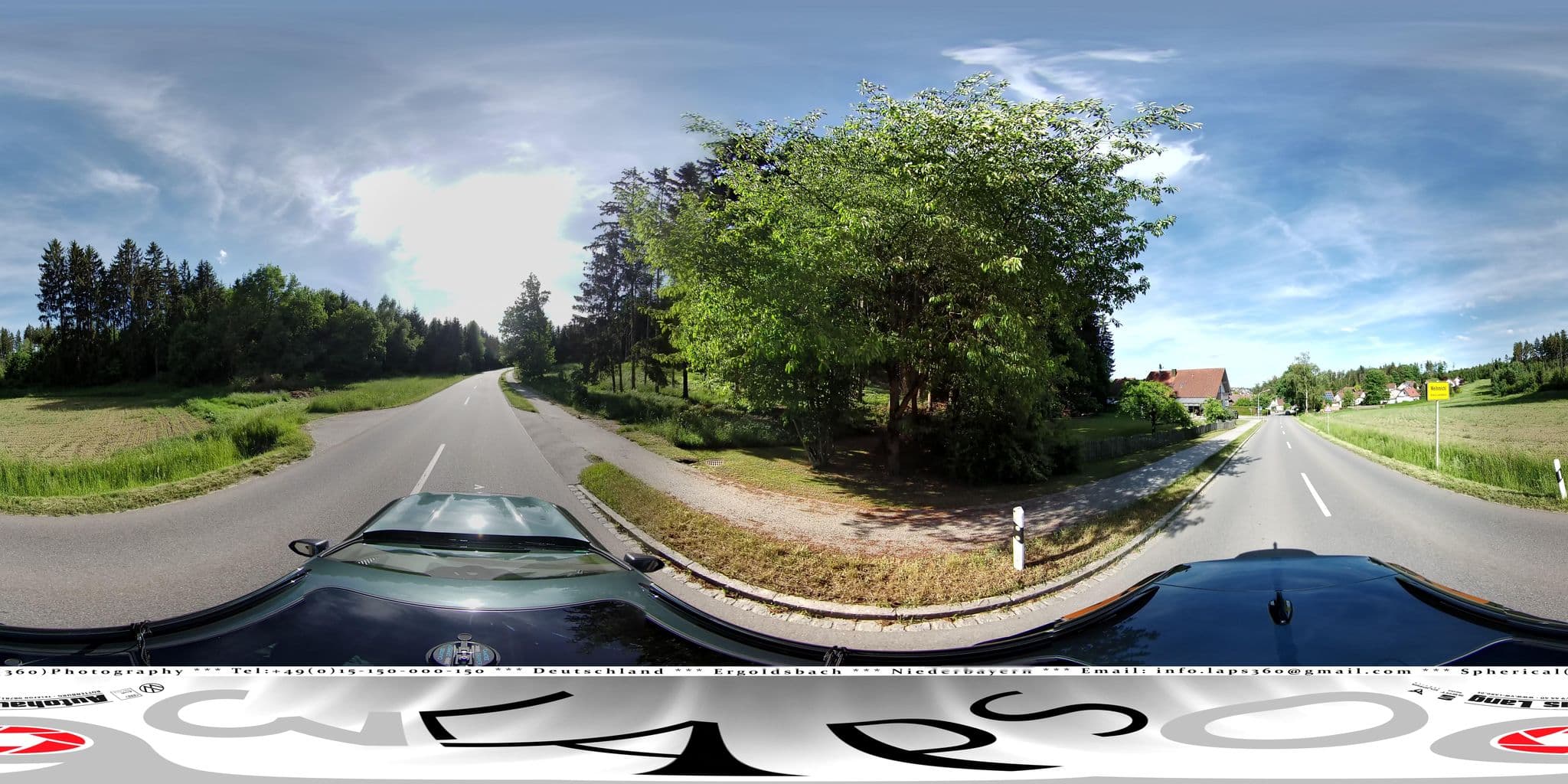Street view near Huber Martina Gästehaus und Huber Fritz, Weihmichl — © LAPS360 (CC BY-SA · Mapillary)