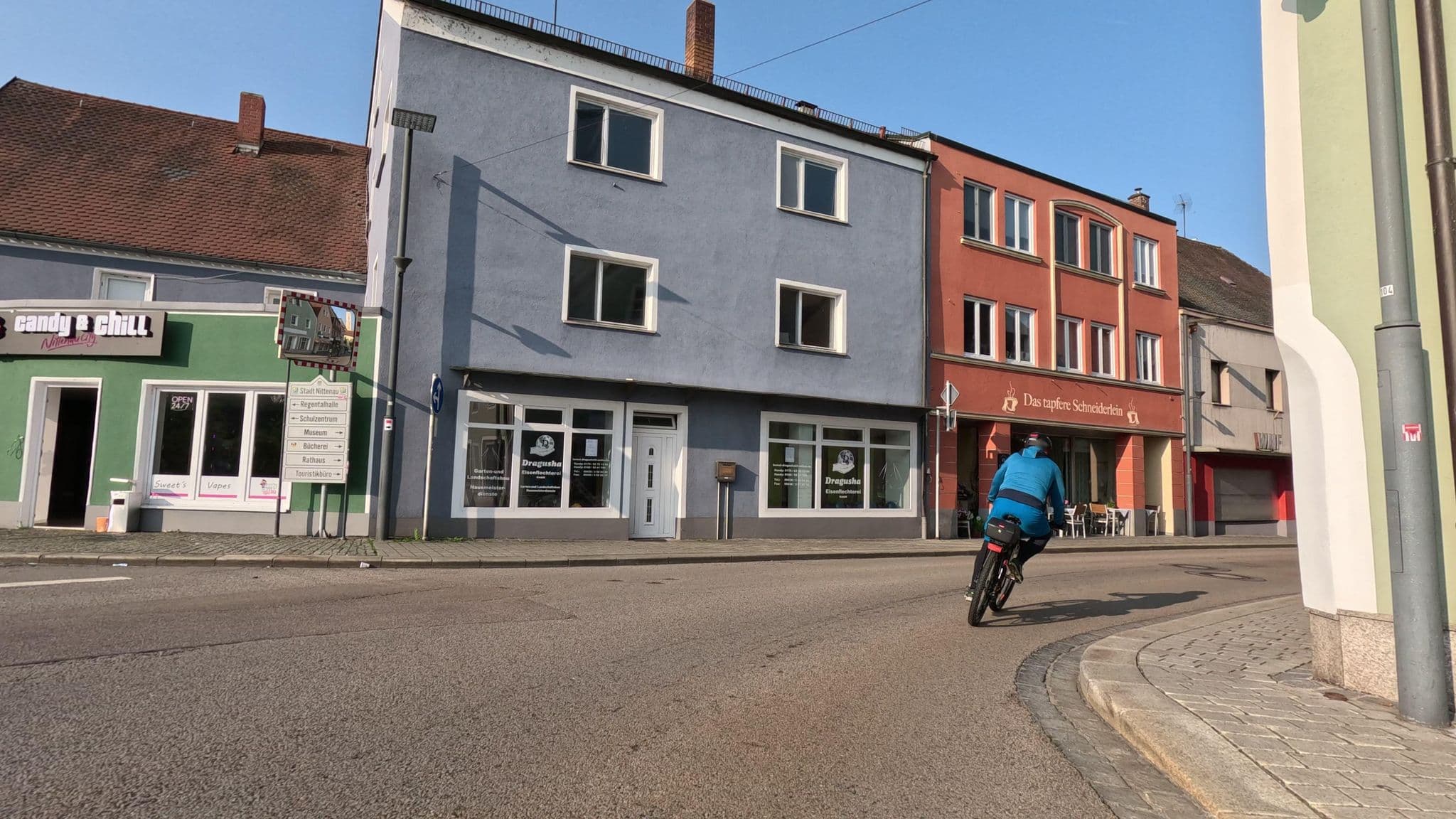 Street view near Hotel Pirzer, Nittenau — © rnissl (CC BY-SA · Mapillary)