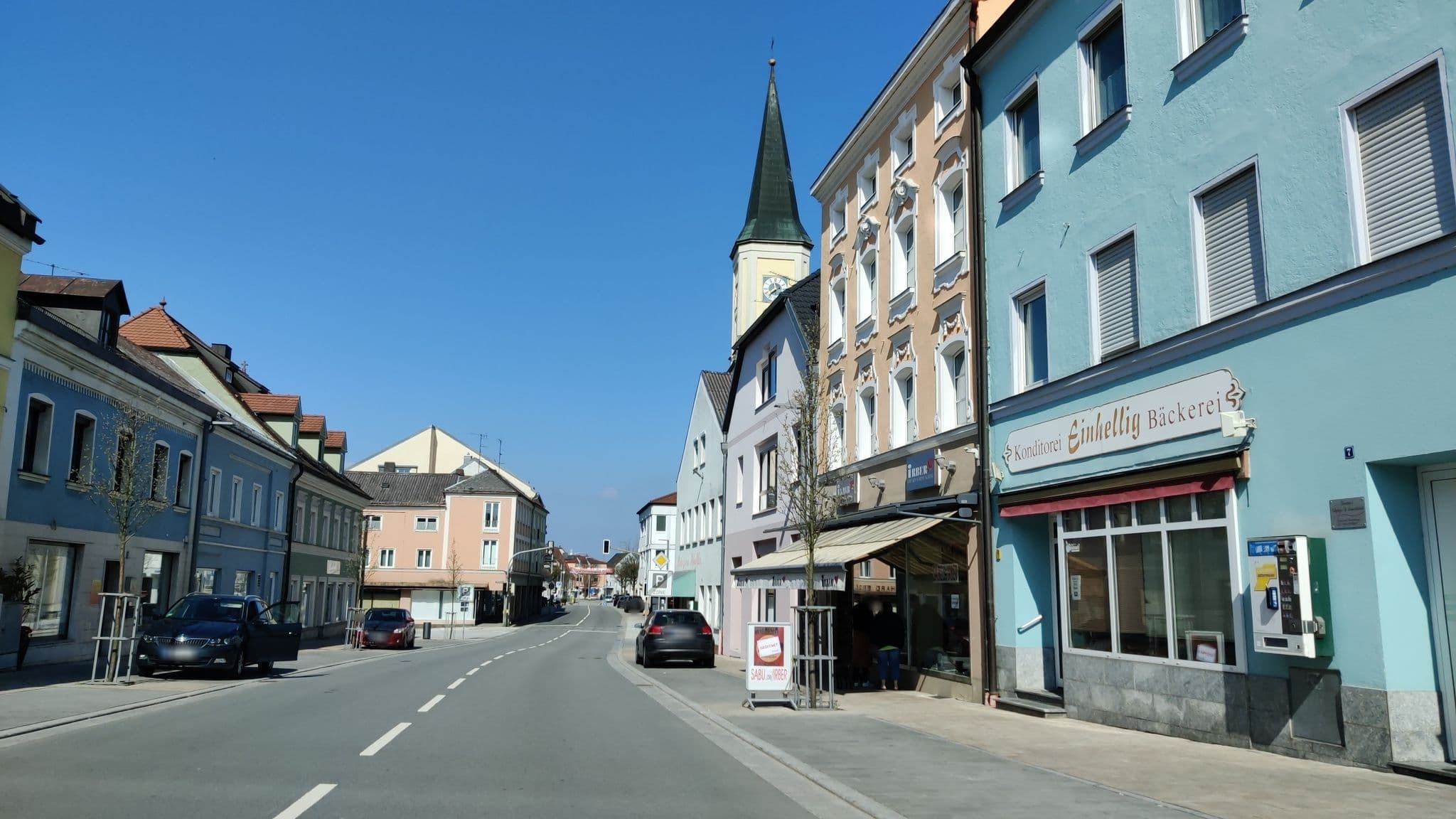 Street view near Hotel Gasthof Bayrischer Löwe, Osterhofen — © highwayphotograph (CC BY-SA · Mapillary)