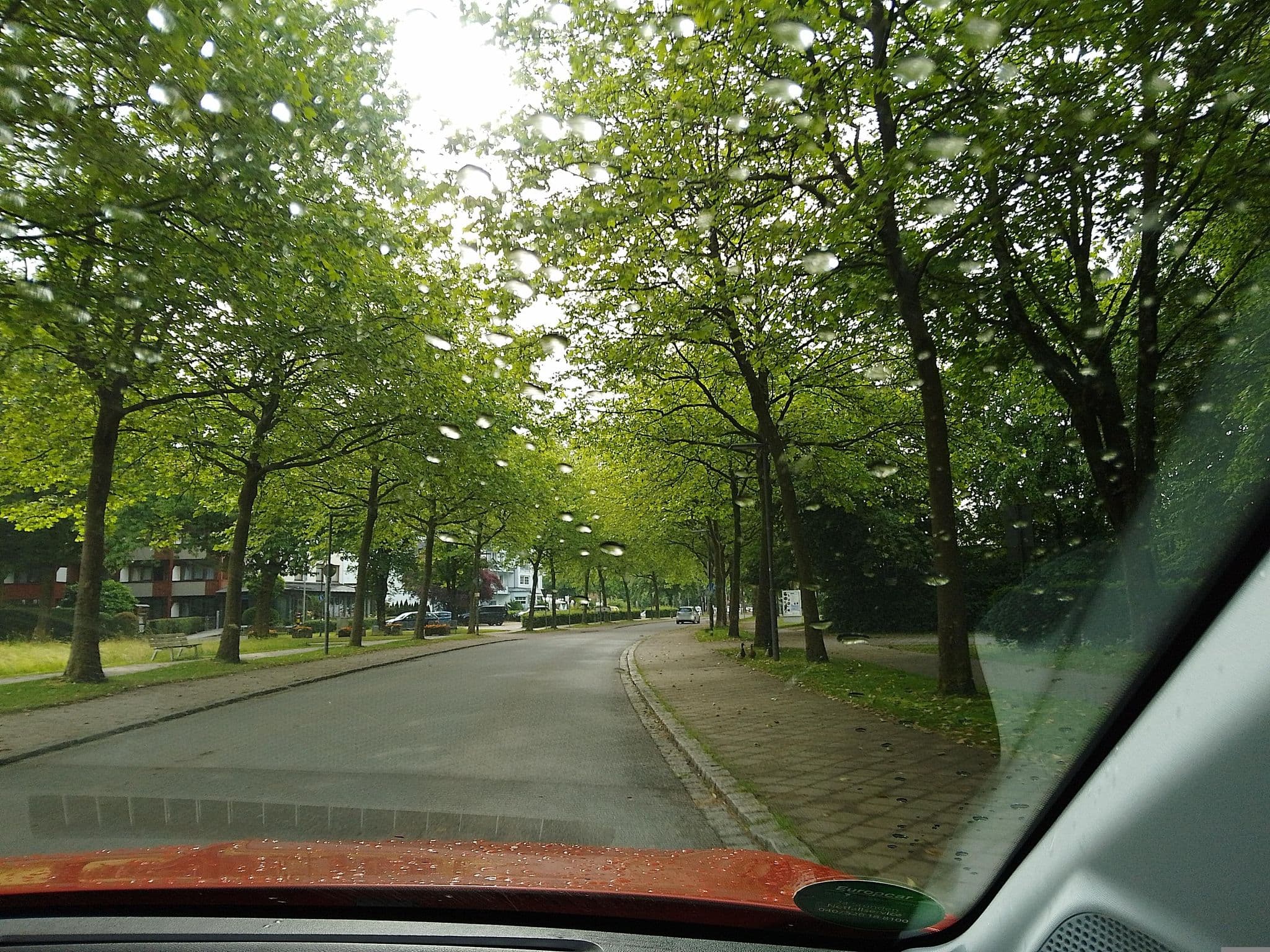 Street view near Kurhotel Villa Fortuna, Bad Füssing — © calile (CC BY-SA · Mapillary)