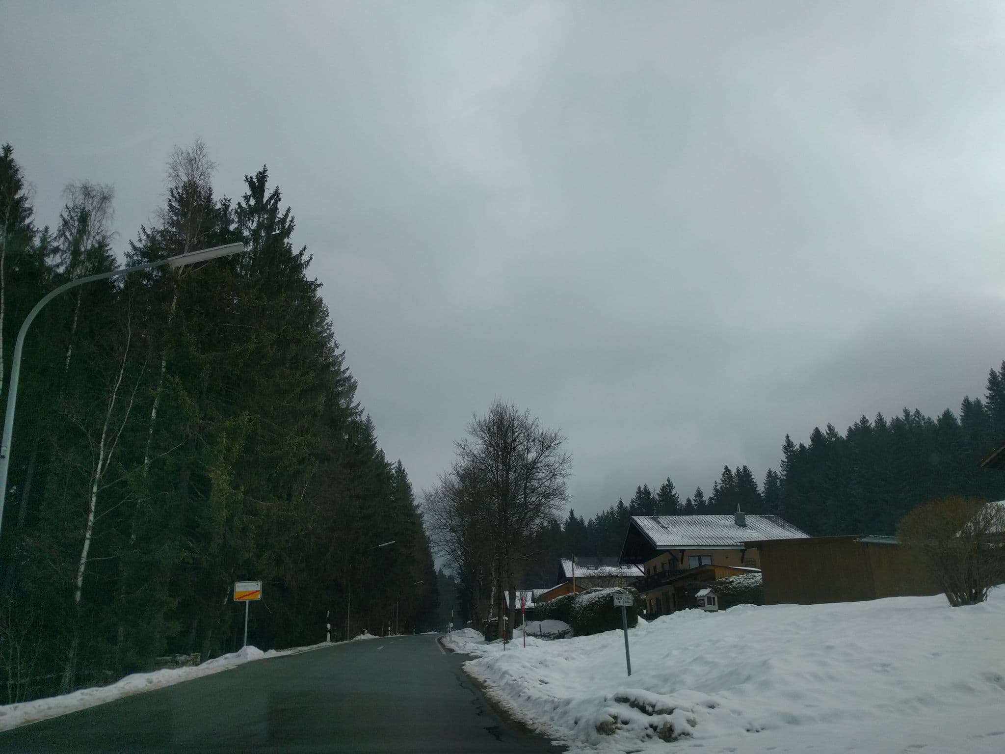 Street view near Haus Bergblick, Lindberg — © highwayphotograph (CC BY-SA · Mapillary)