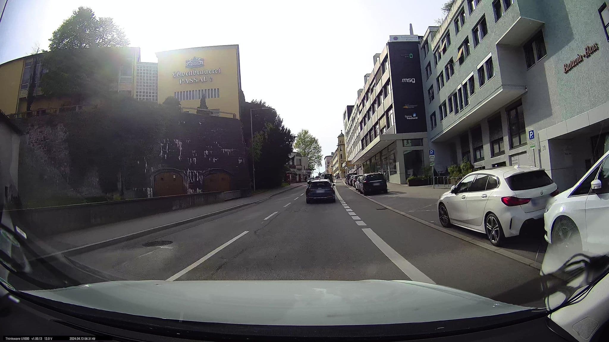 Street view near Black Bnb Passau, Passau — © maxim752 (CC BY-SA · Mapillary)