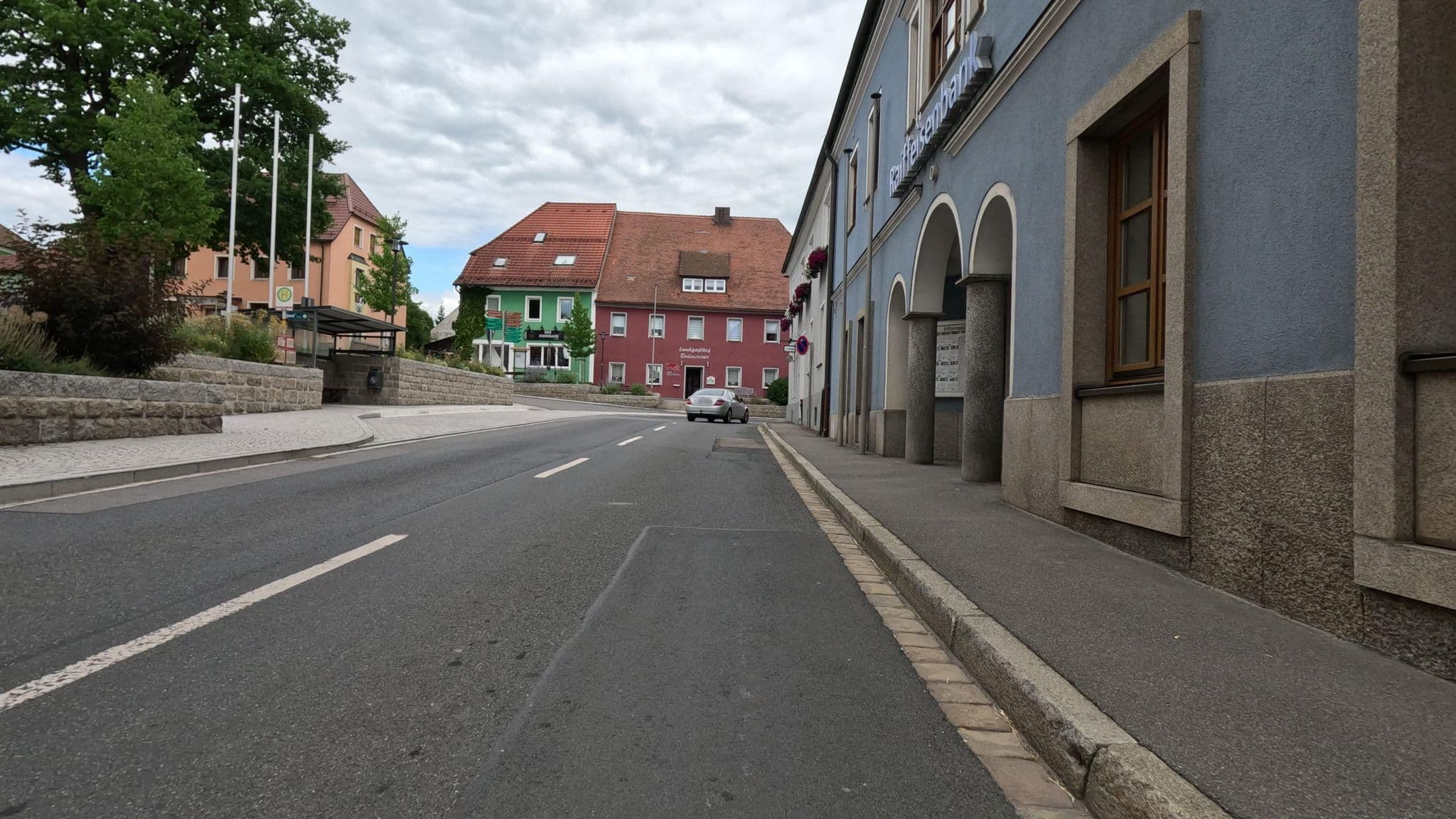 Street view near Goldener Löwe Moosbach, Moosbach — © rnissl (CC BY-SA · Mapillary)