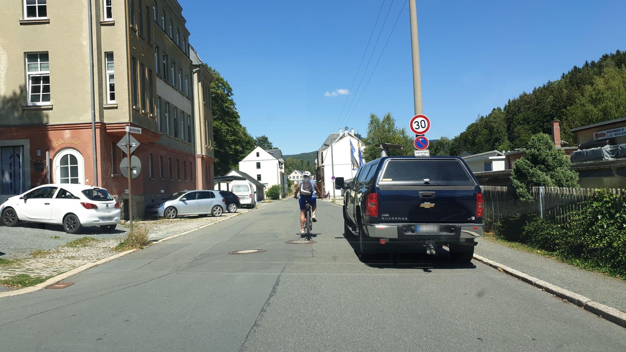 Street view near Hansis Lodge, Klingenthal — © canislupus (CC BY-SA · Mapillary)