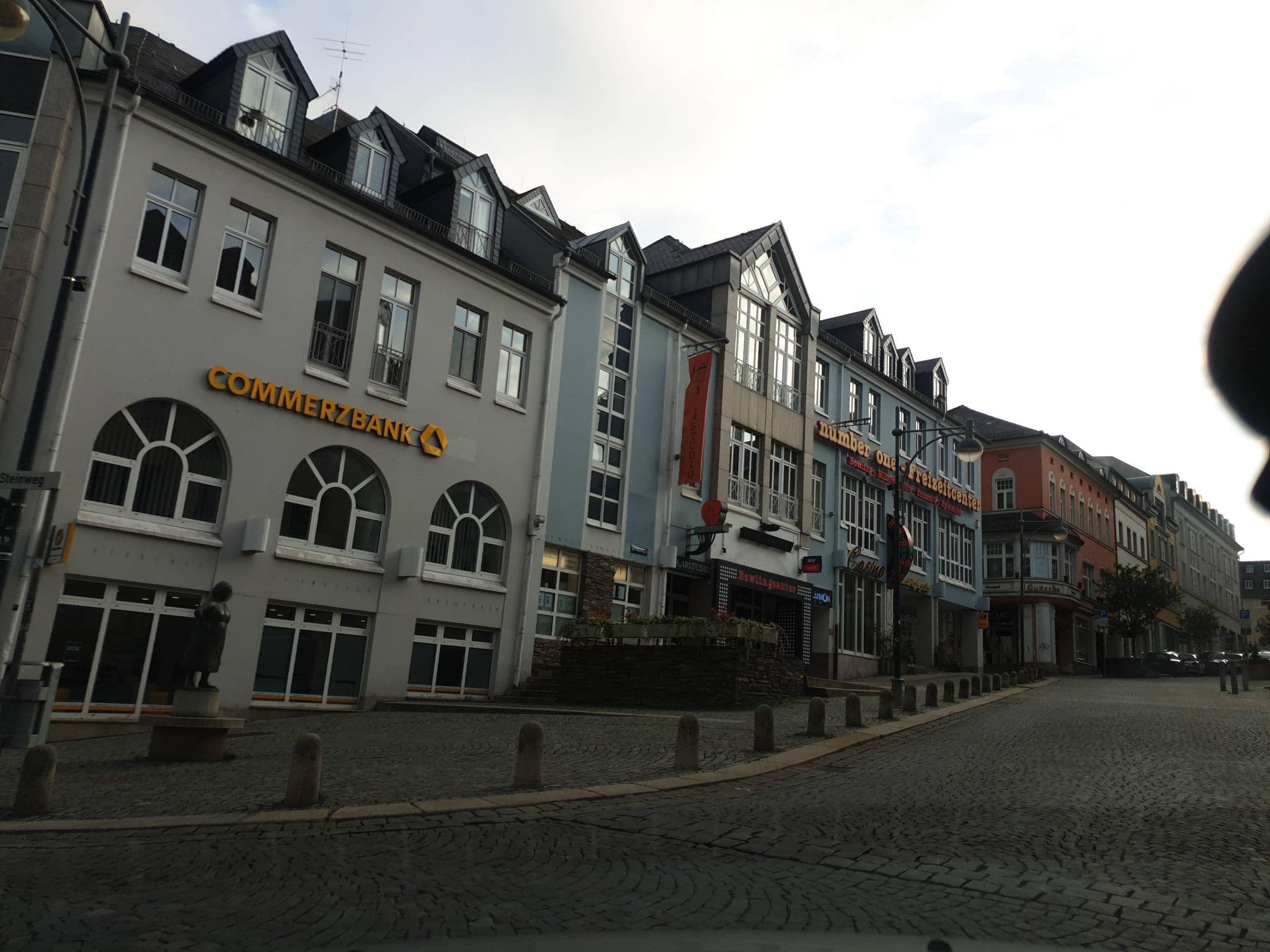 Street view near Hotel-Restaurant Schweizerstube Inh. Hubert Lange Hotel, Plauen — © canislupus (CC BY-SA · Mapillary)