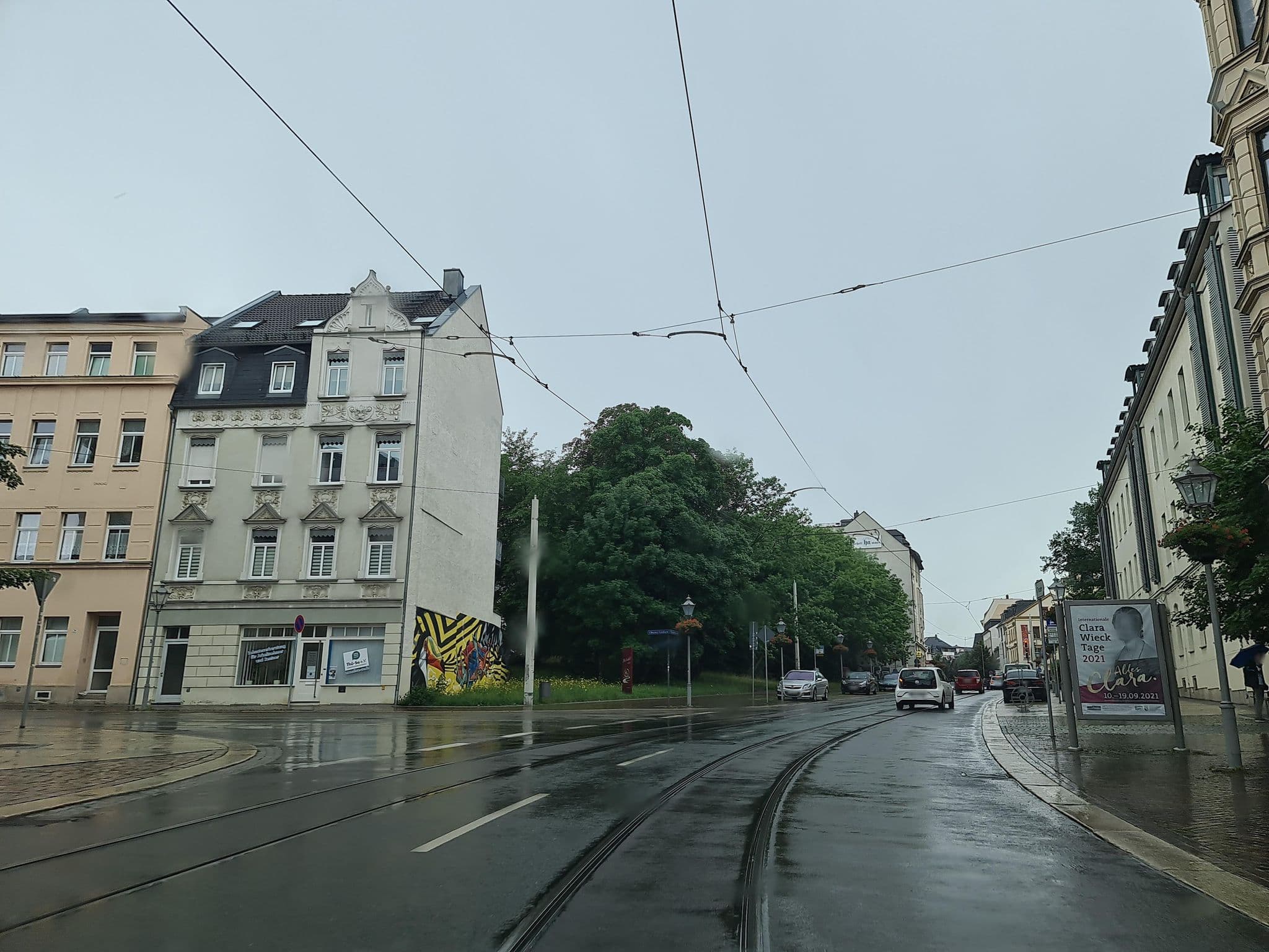Street view near Jugendherberge Alte Feuerwache, Plauen — © canislupus (CC BY-SA · Mapillary)