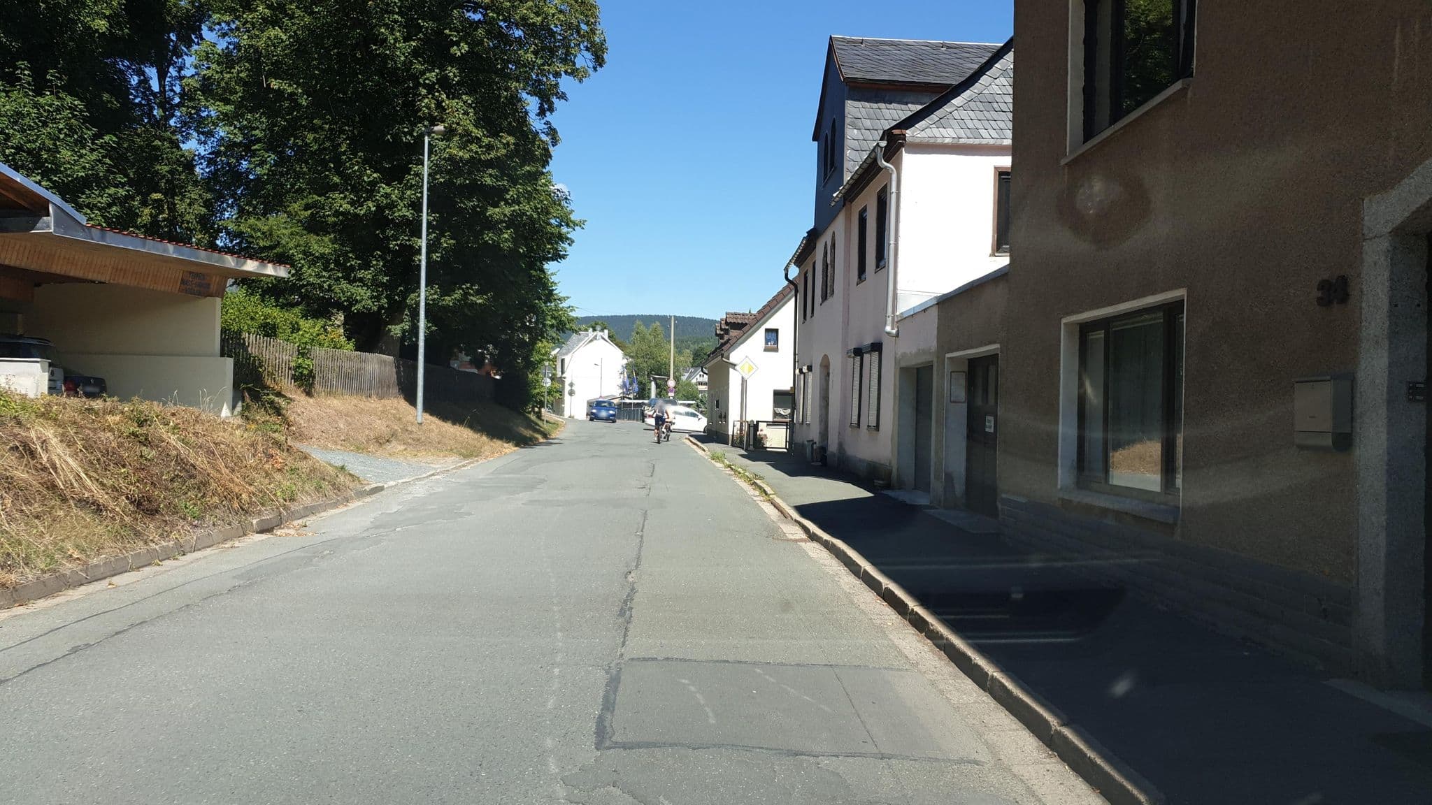 Street view near Ferienhaus Gampe, Klingenthal — © canislupus (CC BY-SA · Mapillary)