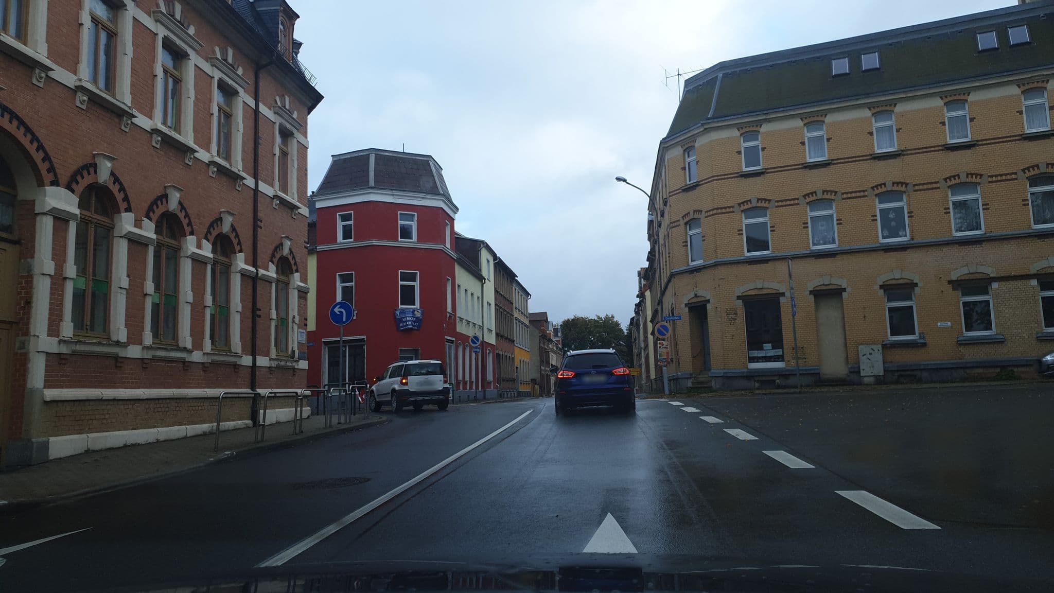 Street view near Gaststaette Jägerhalle, Falkenstein — © doreenbauss (CC BY-SA · Mapillary)