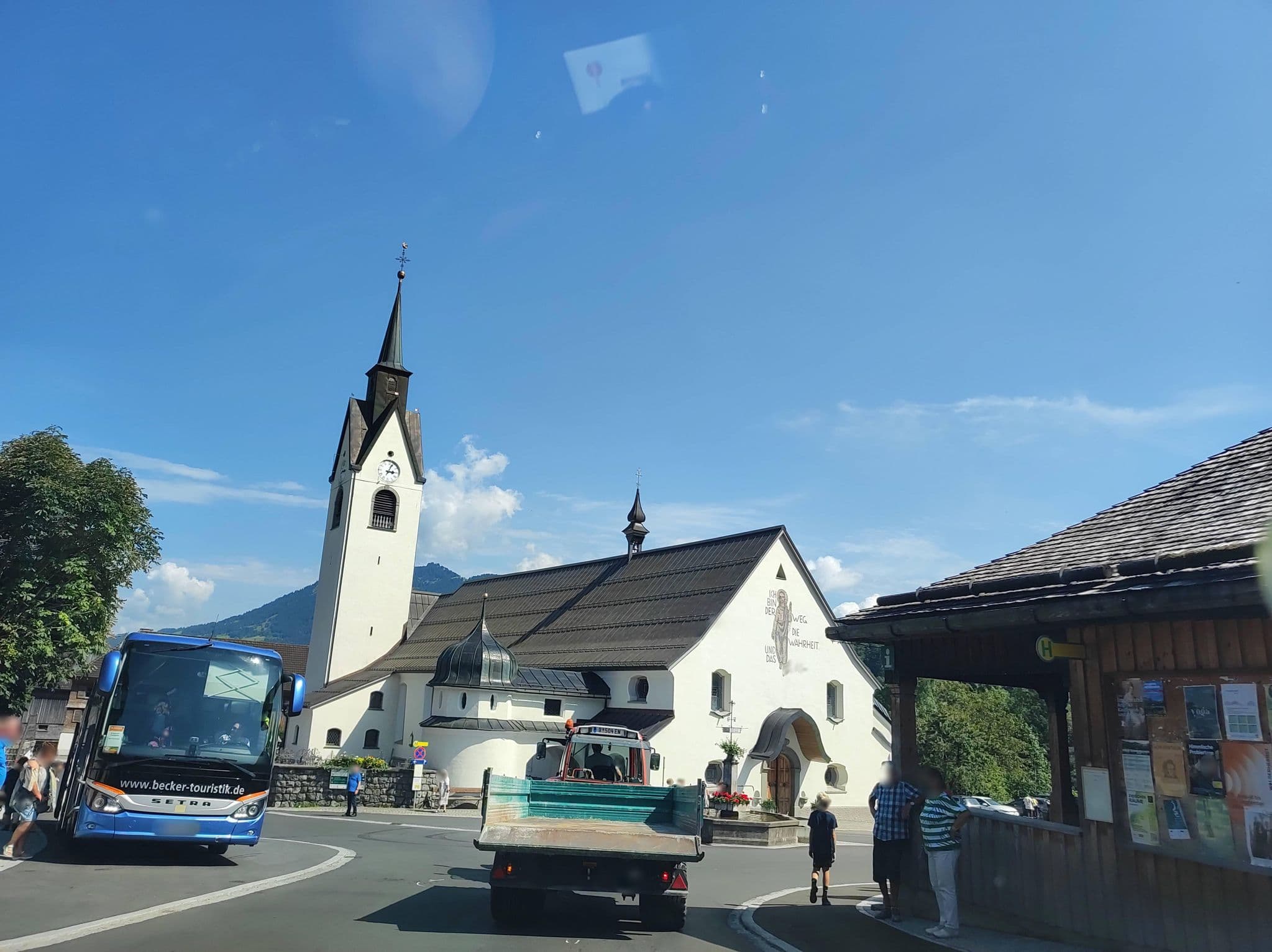 Street view near Hotel Gasthof Hirschen Schwarzenberg, Schwarzenberg — © msdess (CC BY-SA · Mapillary)