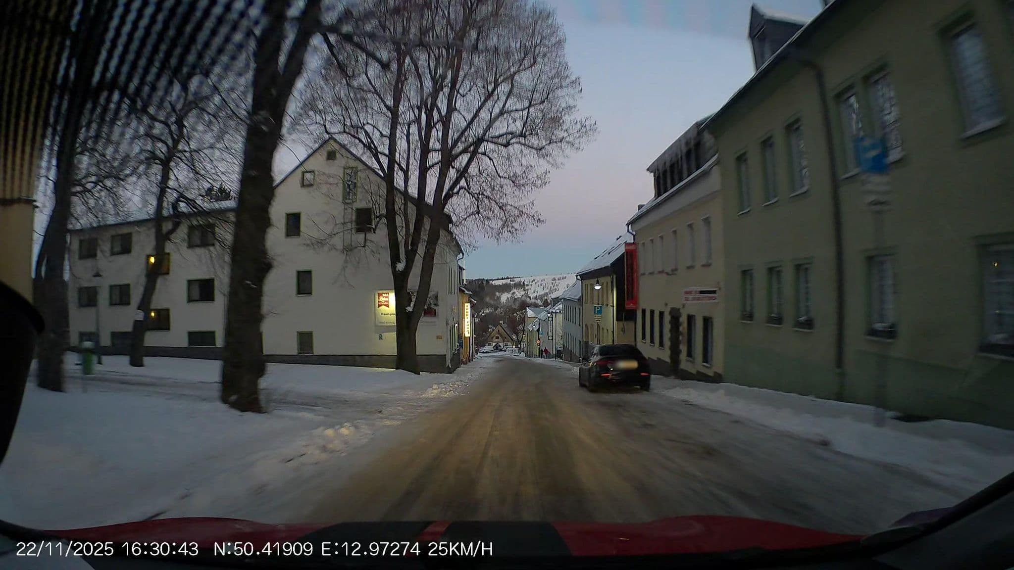 Street view near Haus Seltner Pension, Kurort Oberwiesenthal — © AR88 (CC BY-SA · Mapillary)