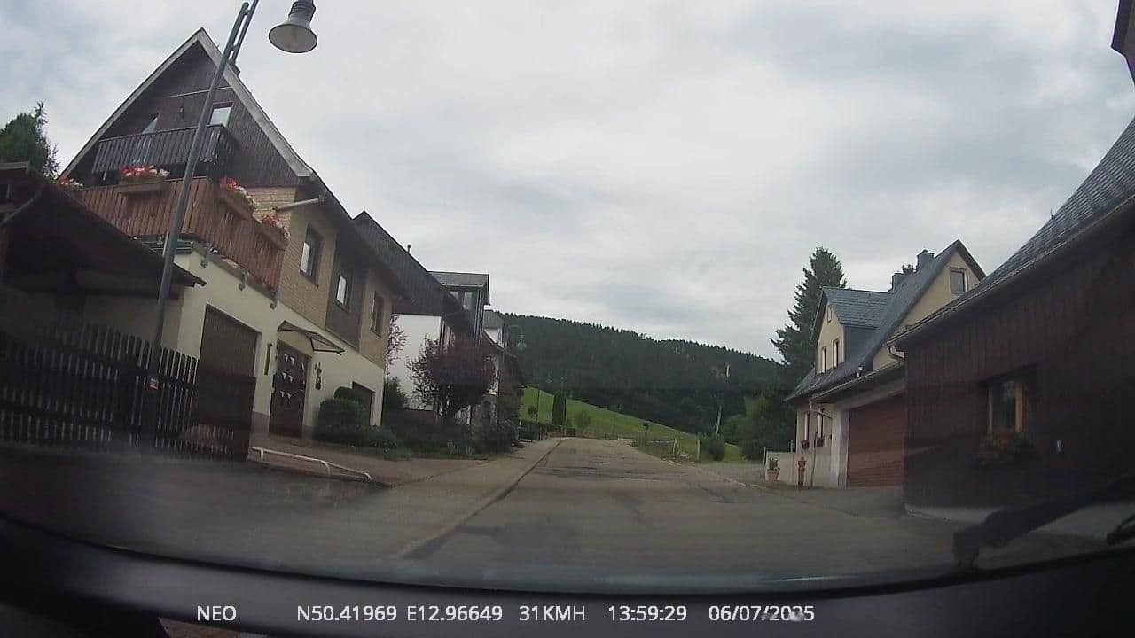 Street view near Pension Johanne Frede, Kurort Oberwiesenthal — © TechniPorter (CC BY-SA · Mapillary)