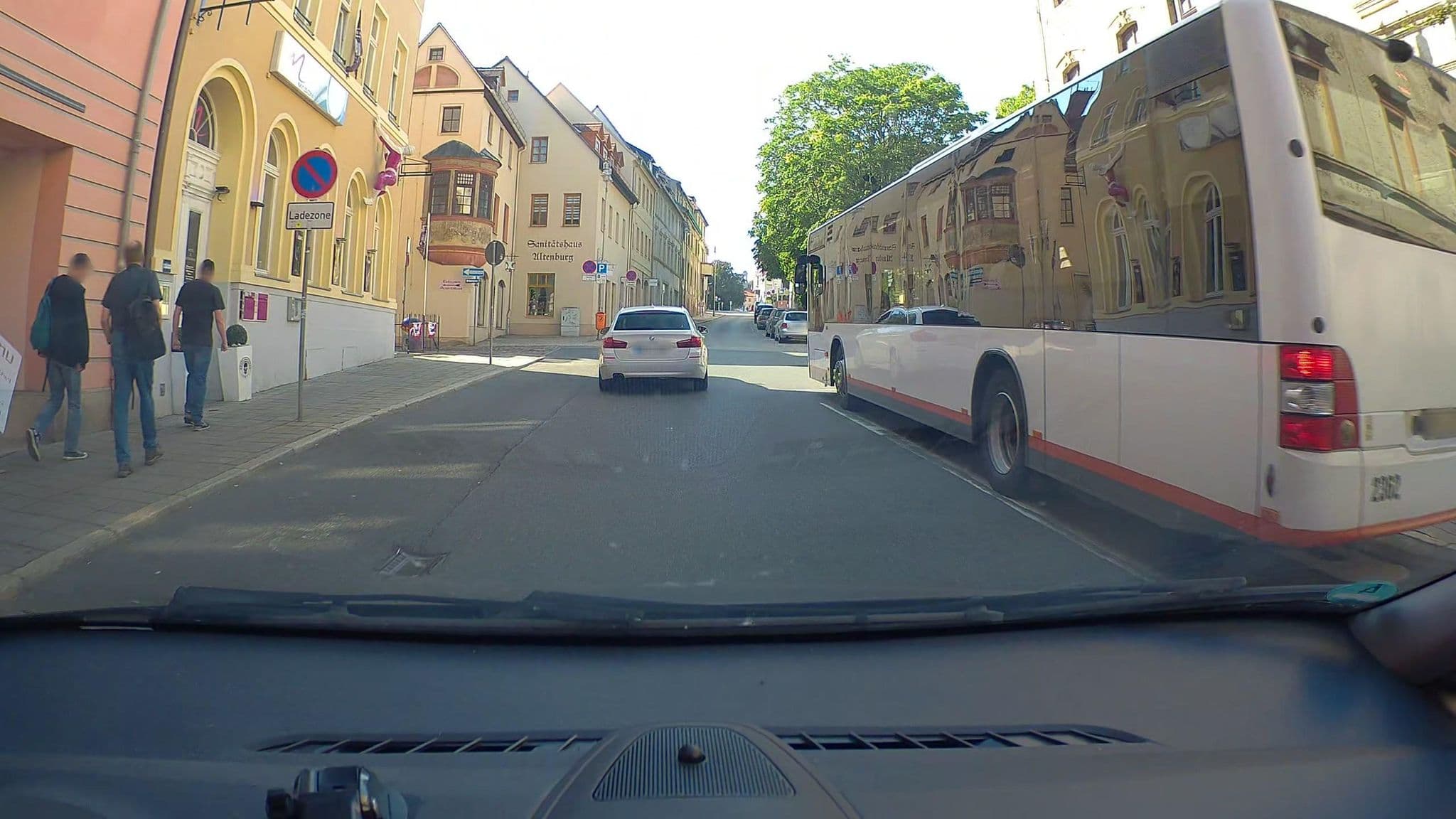 Street view near Thüringer Hof, Altenburg — © poxonline (CC BY-SA · Mapillary)
