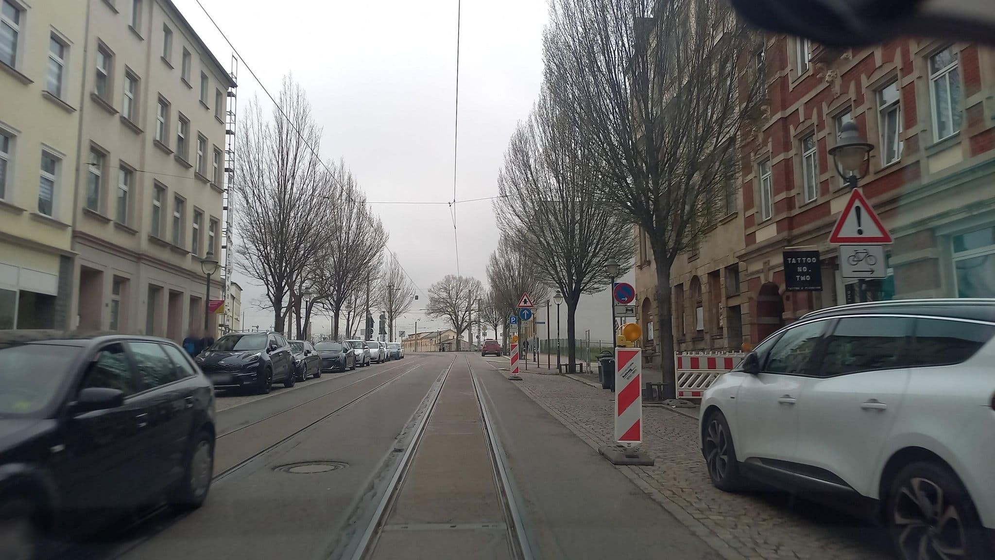 Street view near Hotel Merkur garni, Zwickau — © Blacky98a (CC BY-SA · Mapillary)