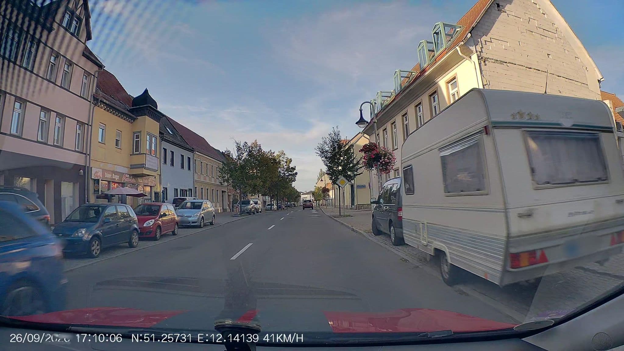 Street view near Pension Am Rathaus Lützen, Lützen — © AR88 (CC BY-SA · Mapillary)