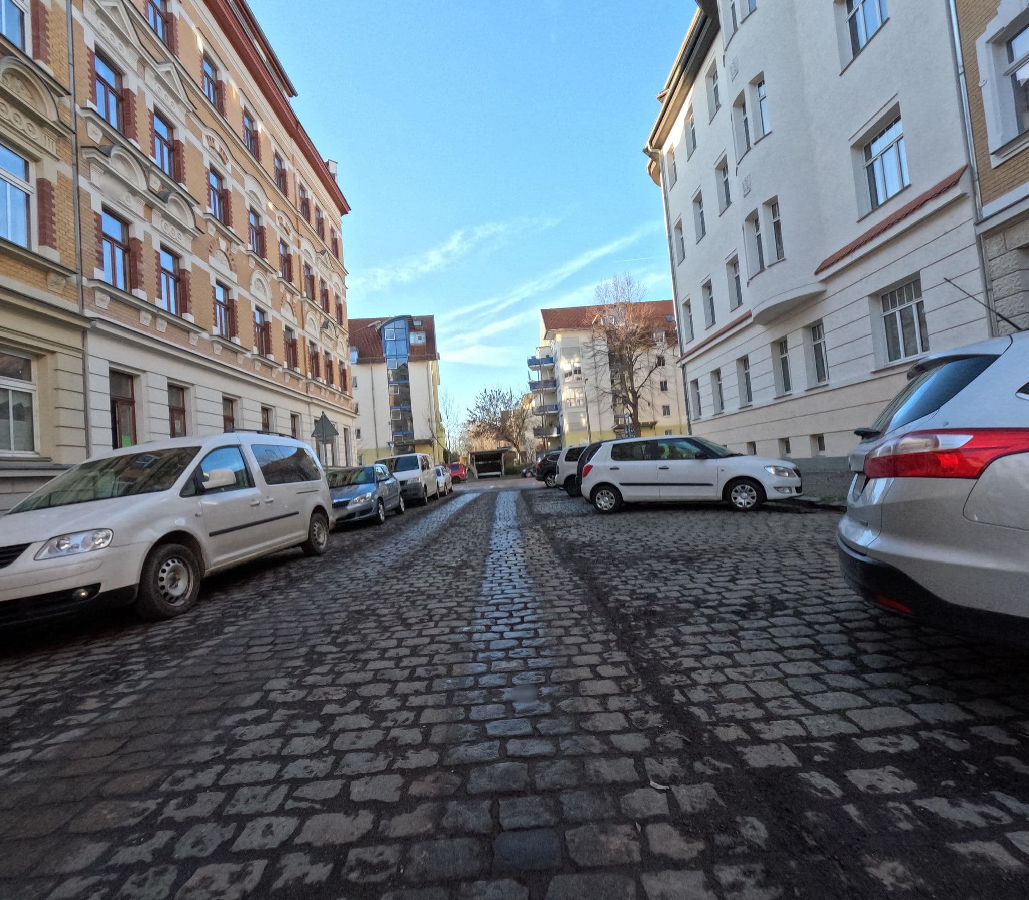 Street view near Ferienwohnung Schleussig, Kleinzschocher — © kopra (CC BY-SA · Mapillary)