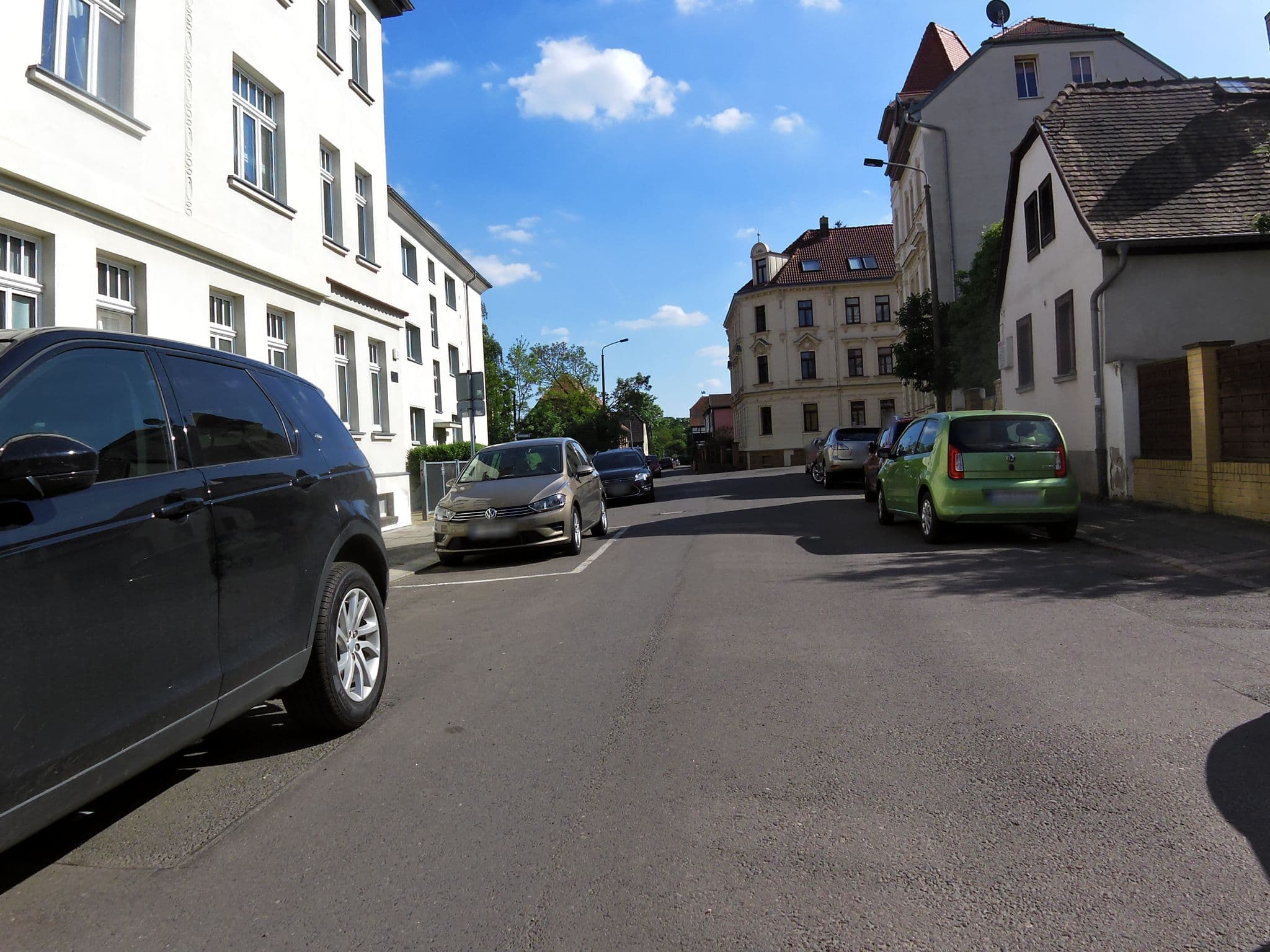 Street view near Pension Herberge, Großzschocher — © zoegglmeyr (CC BY-SA · Mapillary)
