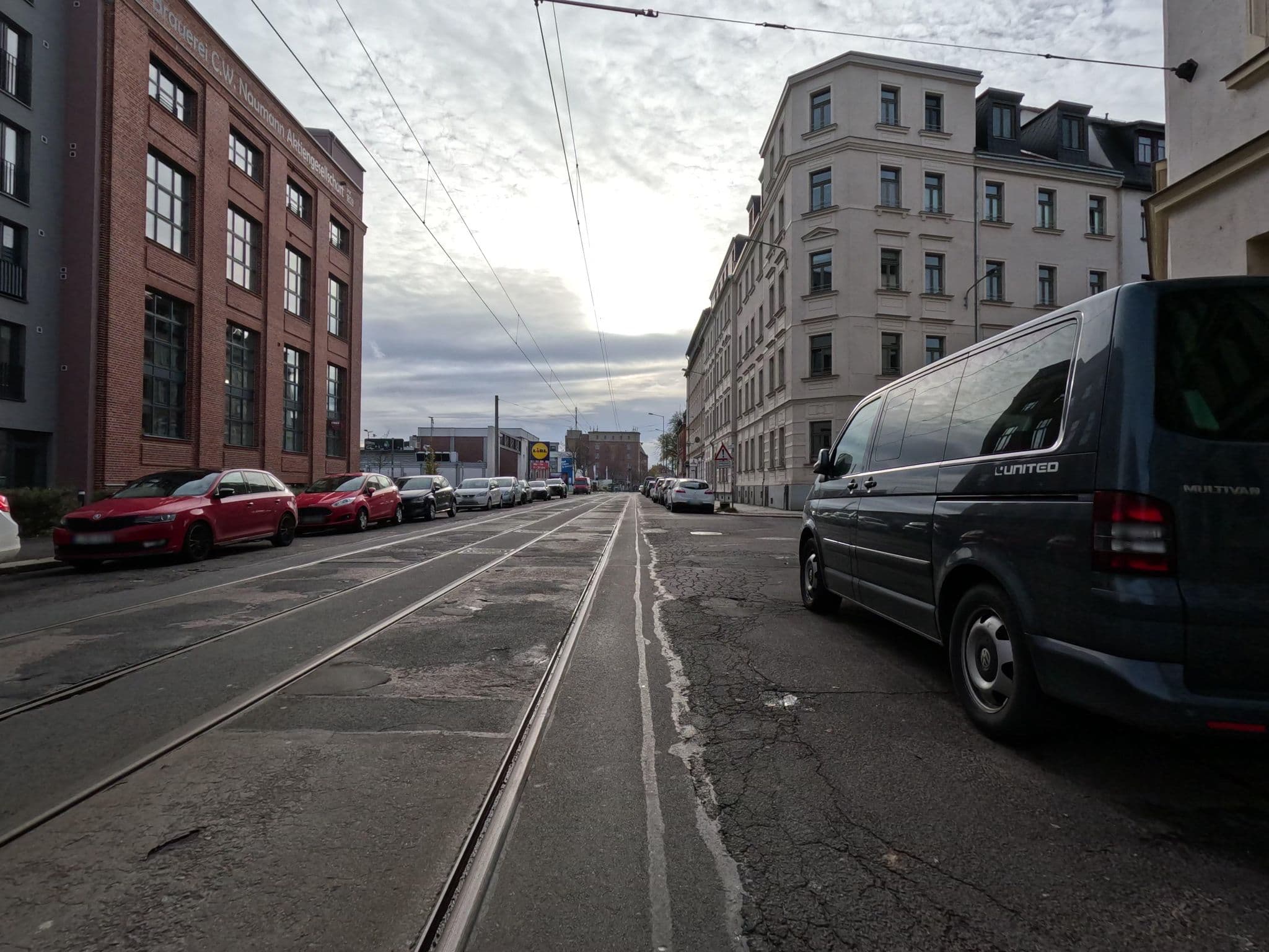 Street view near Gästeapartment Leipzig City, Kleinzschocher — © kopra (CC BY-SA · Mapillary)