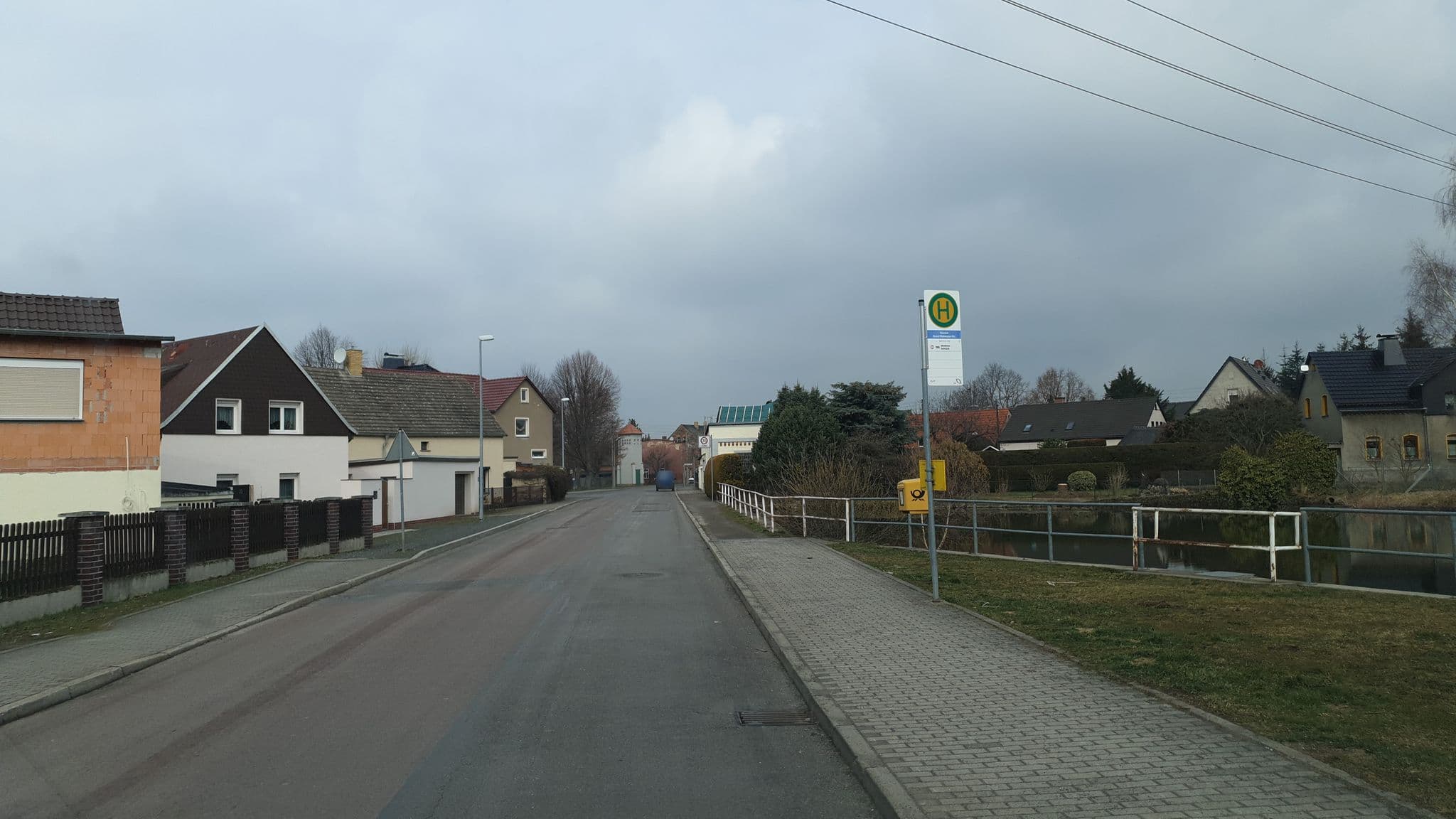 Street view near WORLD Pension / Hotel / Ferienwohnung / Monteurzimmer, Wiedemar — © rhaegar (CC BY-SA · Mapillary)