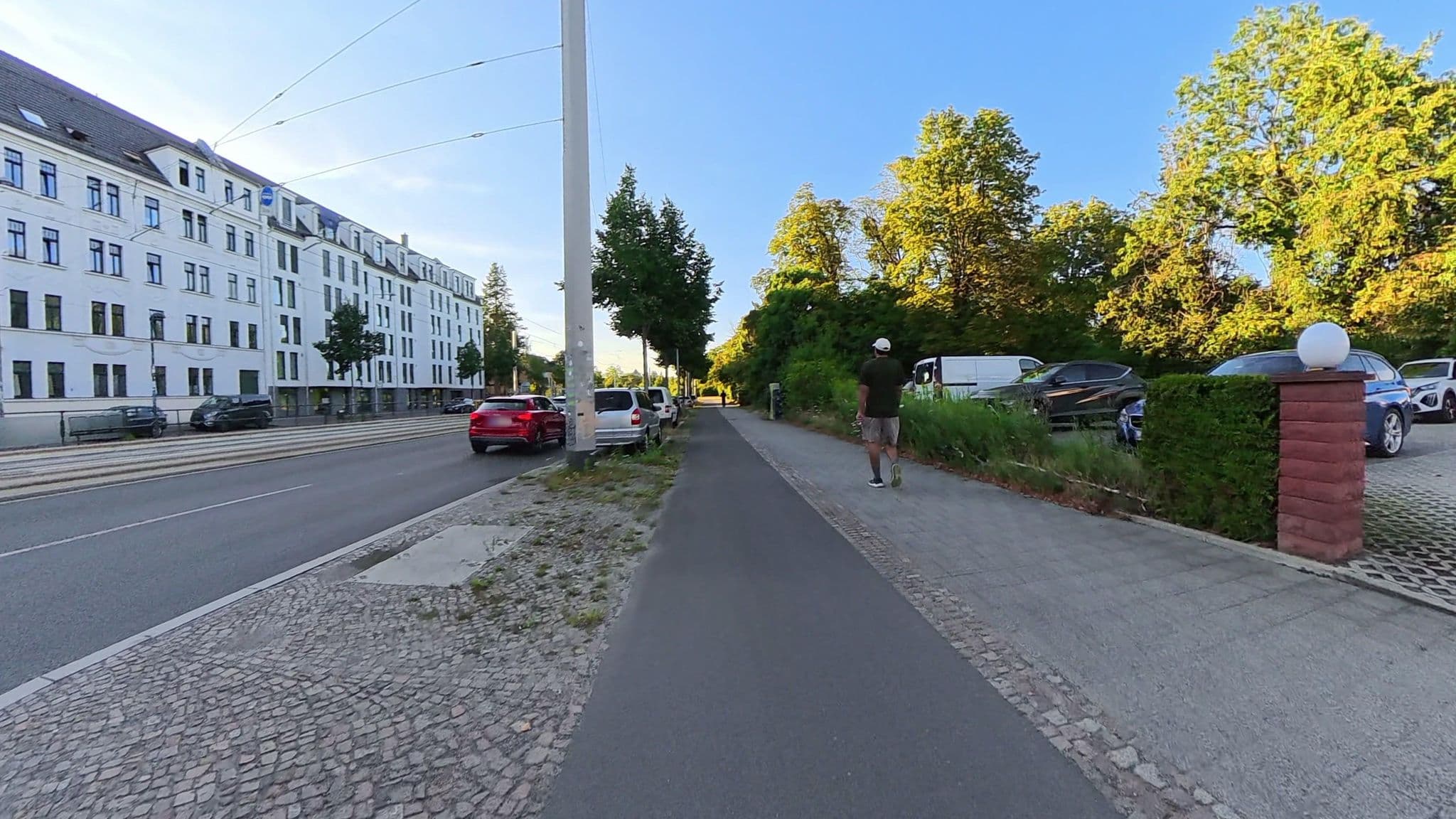 Street view near Brauereigasthof Napoleon, Markkleeberg — © AR88 (CC BY-SA · Mapillary)