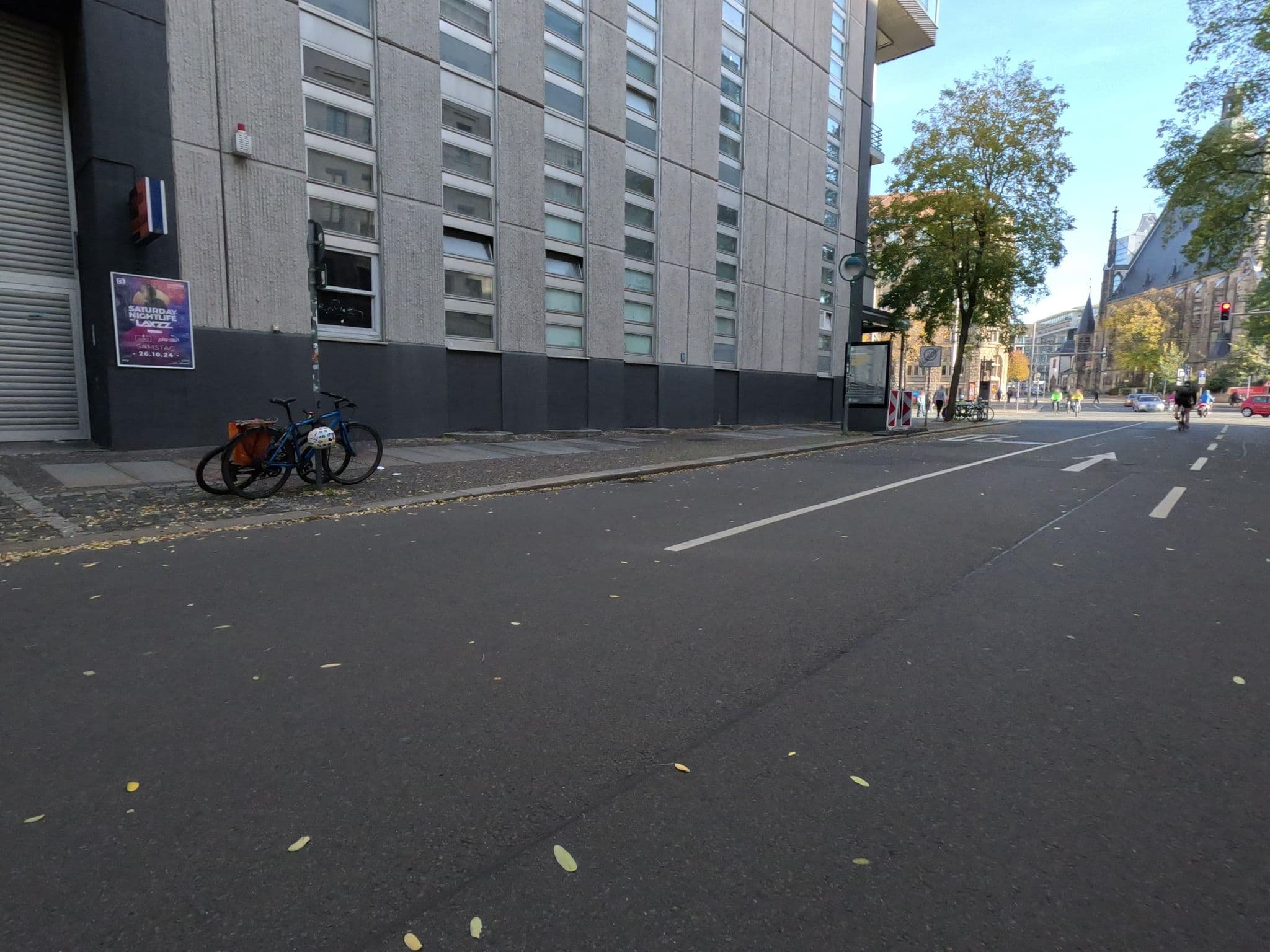 Street view near INNSIDE Leipzig, Leipzig — © kopra (CC BY-SA · Mapillary)