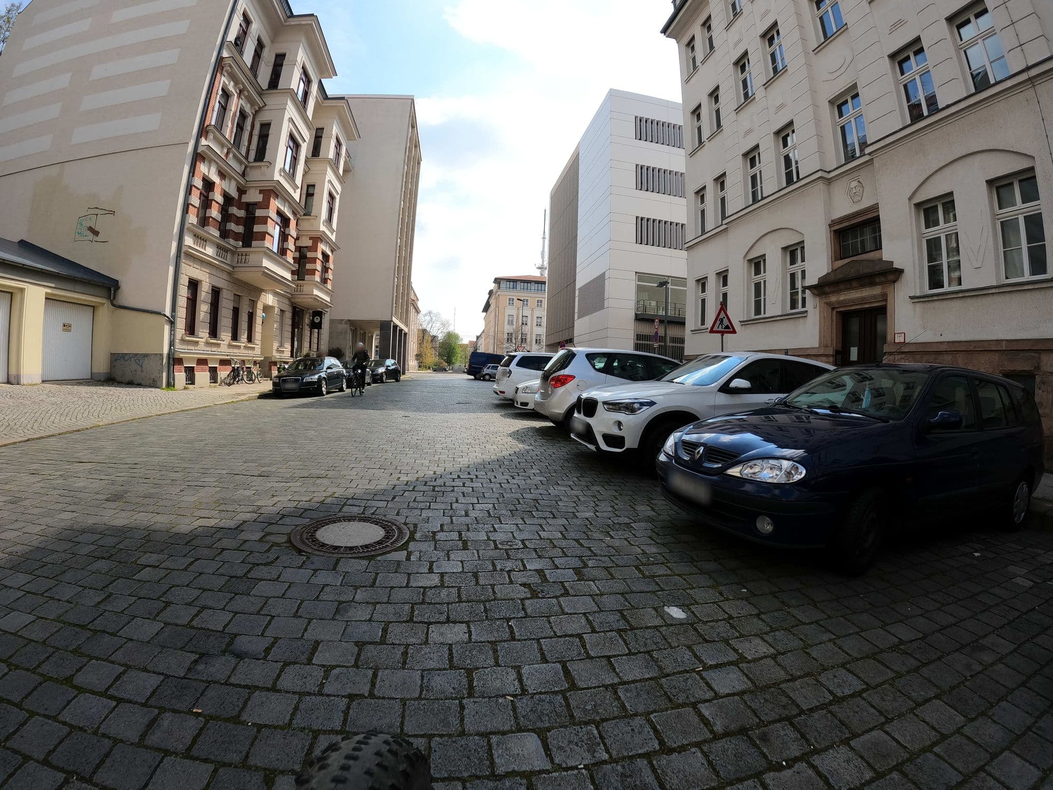 Street view near Salão da Cerveja, Leipzig — © fatbikecanyon (CC BY-SA · Mapillary)