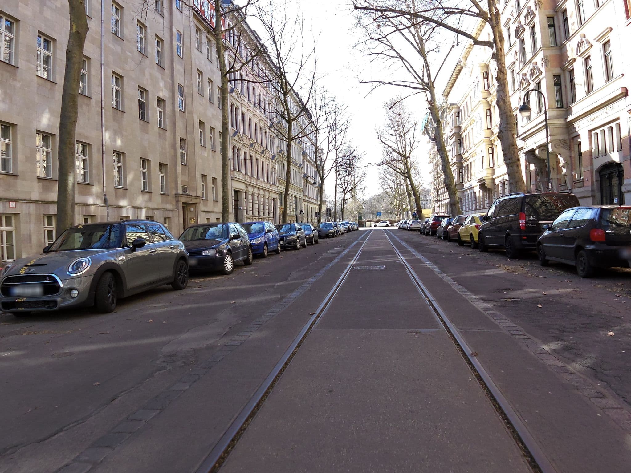 Street view near Apartment Waldstraßenviertel, Leipzig — © zoegglmeyr (CC BY-SA · Mapillary)