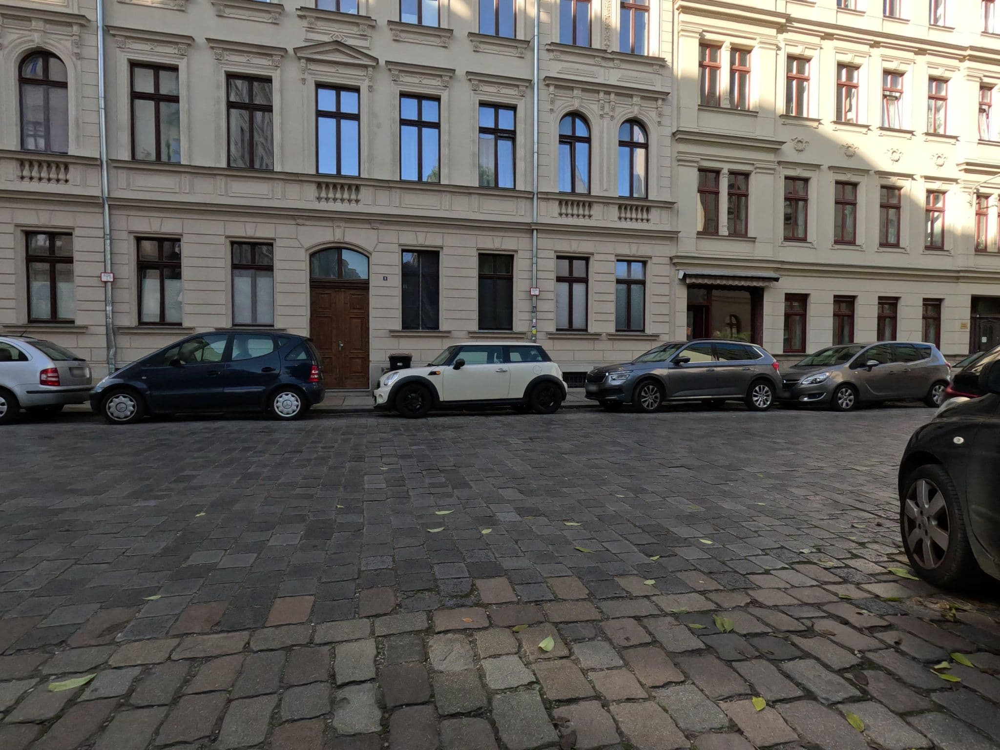 Street view near Mendelssohn7 International Guesthouse, Leipzig — © kopra (CC BY-SA · Mapillary)