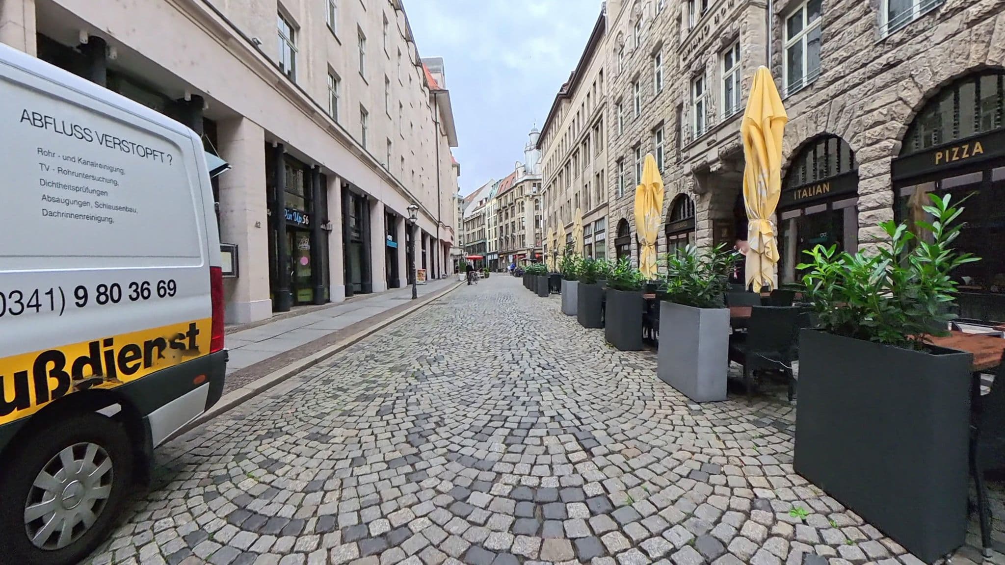 Street view near Seaside Hotels GmbH & Co, Leipzig — © AR88 (CC BY-SA · Mapillary)