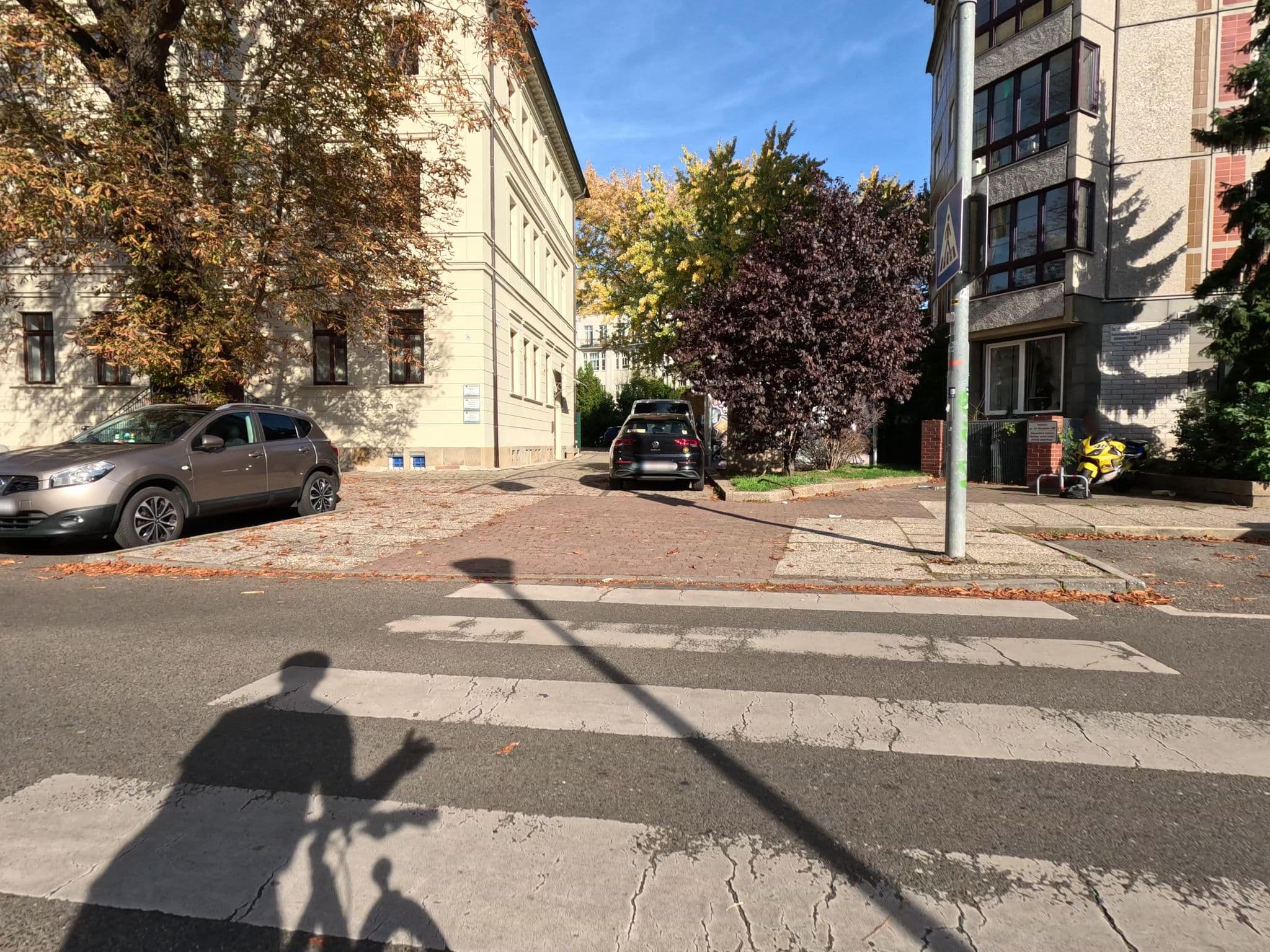 Street view near Apartment-Central, Leipzig — © kopra (CC BY-SA · Mapillary)