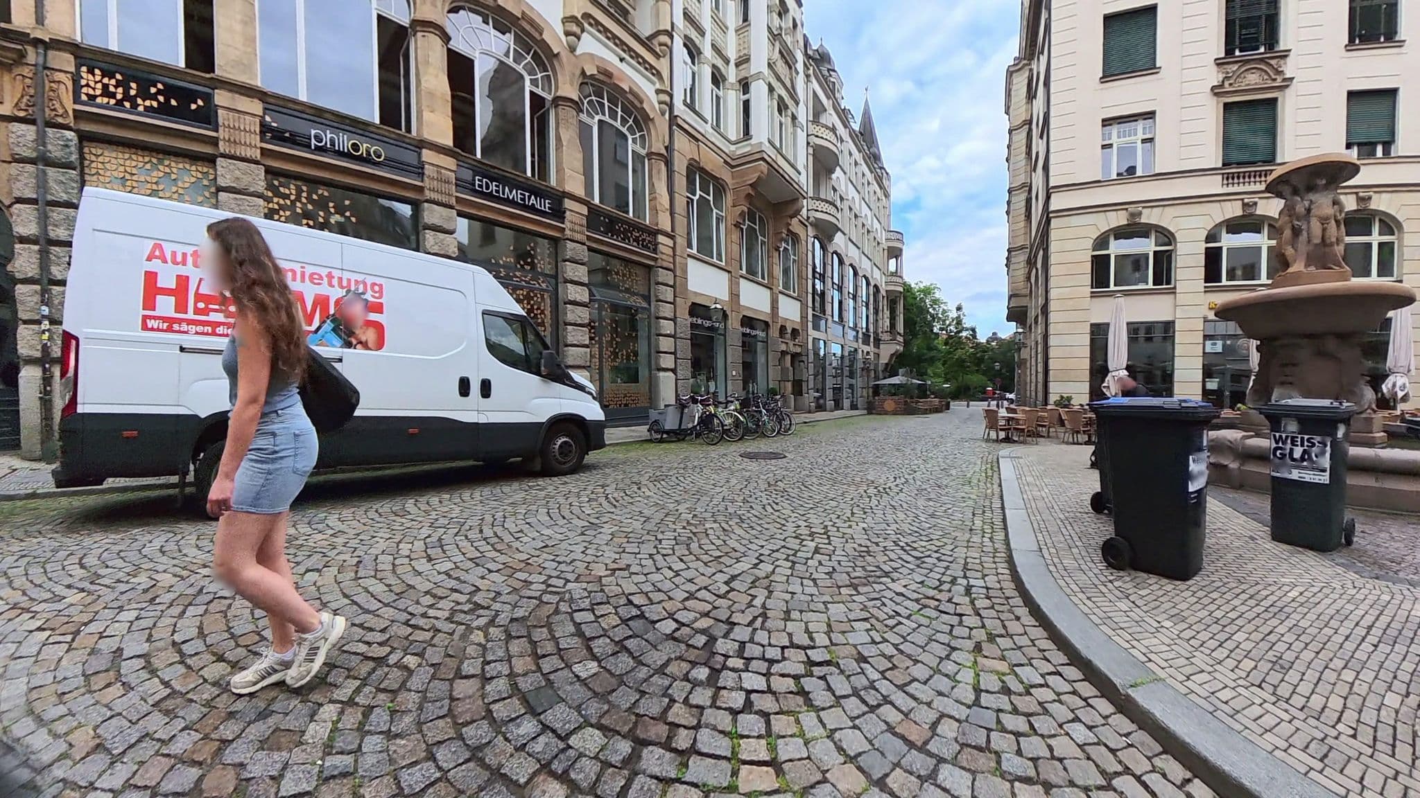 Street view near Five Elements Hostel Leipzig, Leipzig — © AR88 (CC BY-SA · Mapillary)