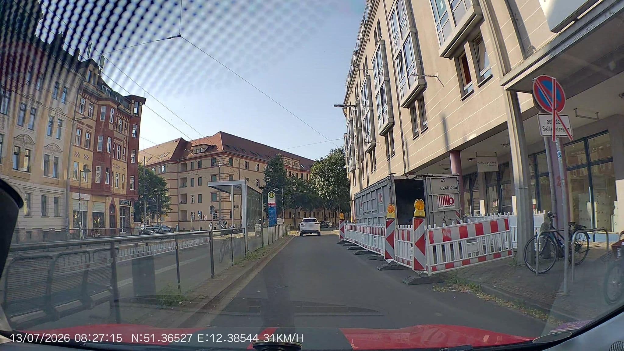 Street view near Vivaldi Hotel, Gohlis — © AR88 (CC BY-SA · Mapillary)