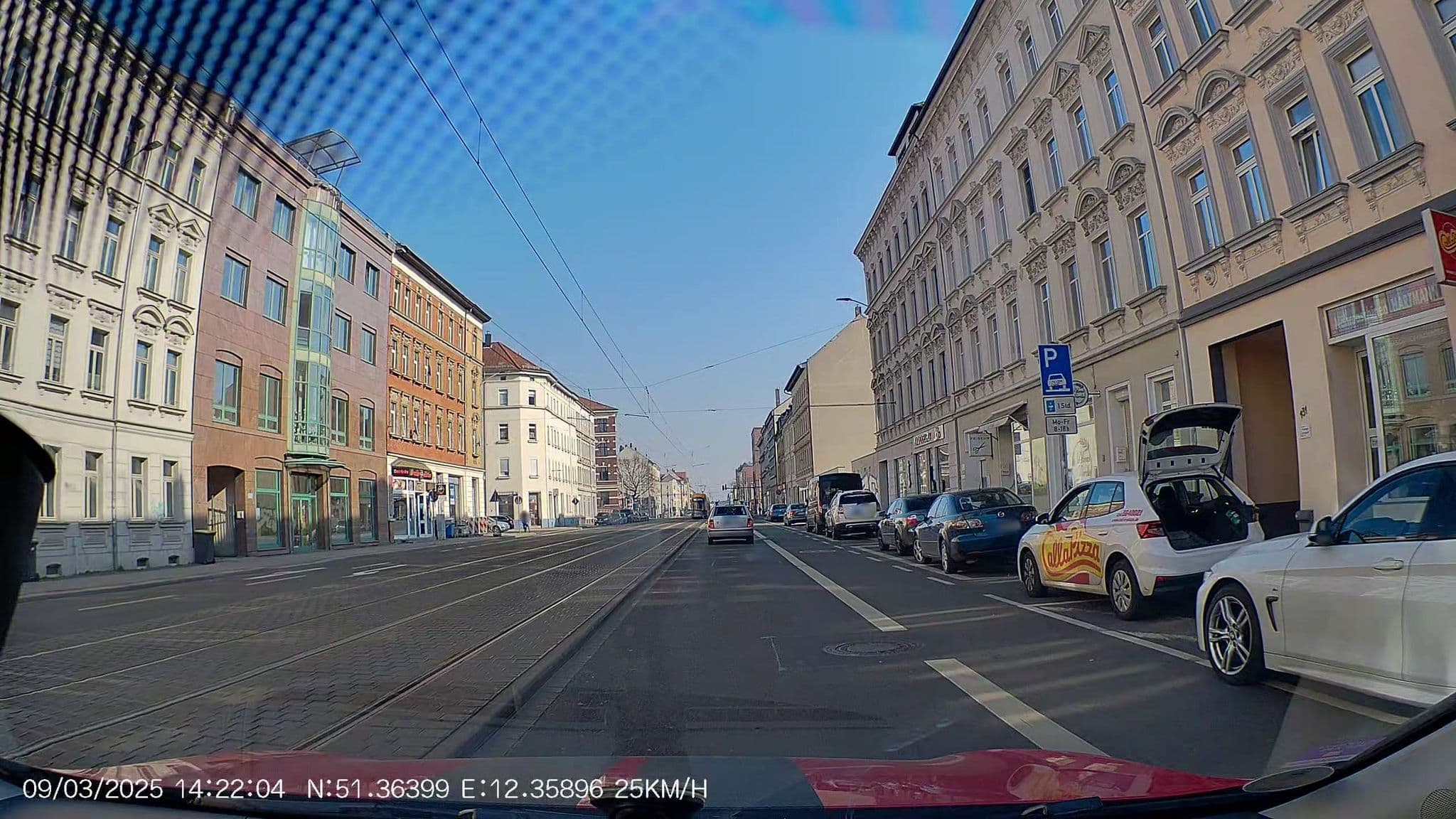 Street view near Pension Domicil, Gohlis — © AR88 (CC BY-SA · Mapillary)