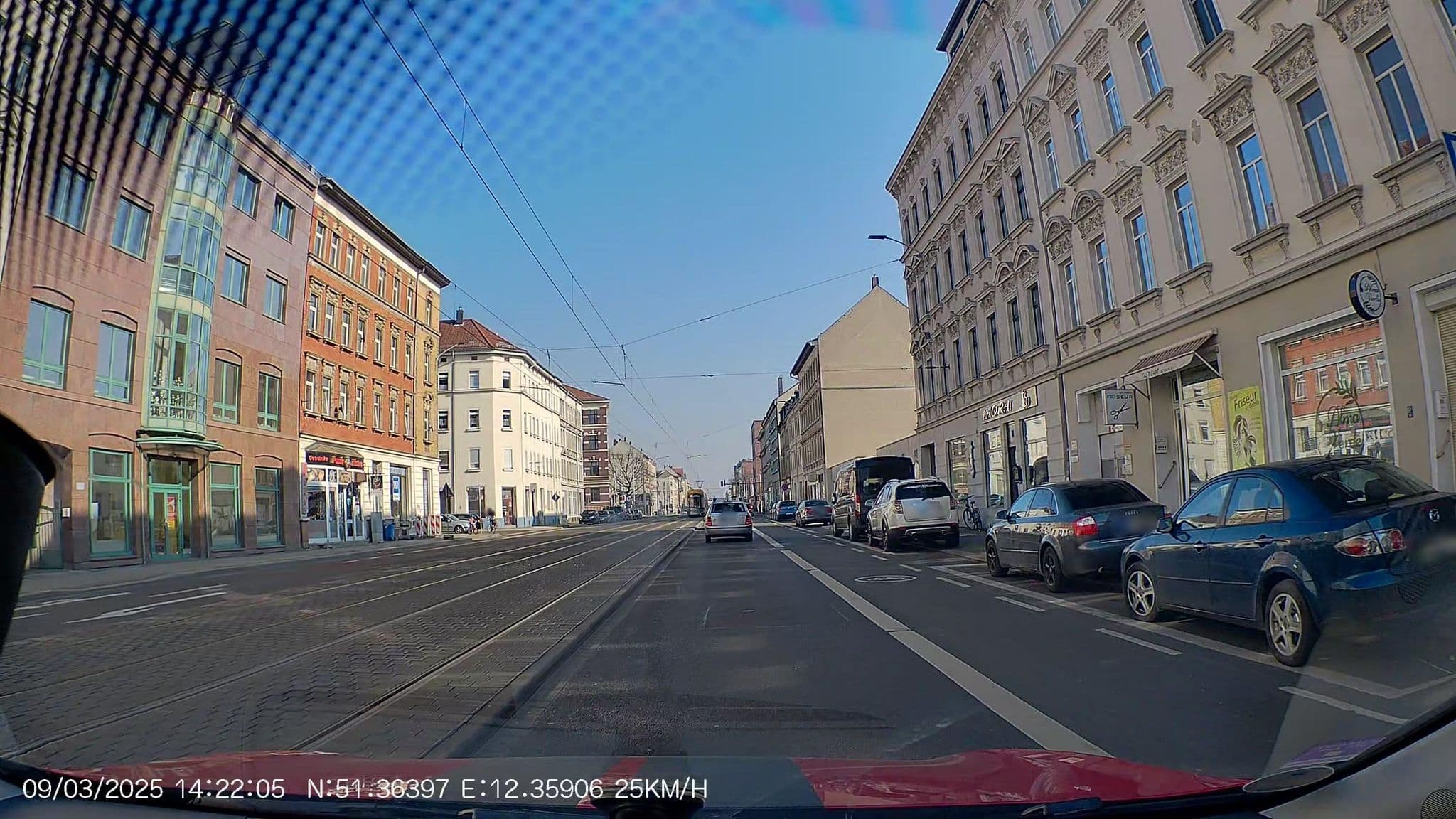 Street view near Übernachtung Domicil Leipzig, Gohlis — © AR88 (CC BY-SA · Mapillary)
