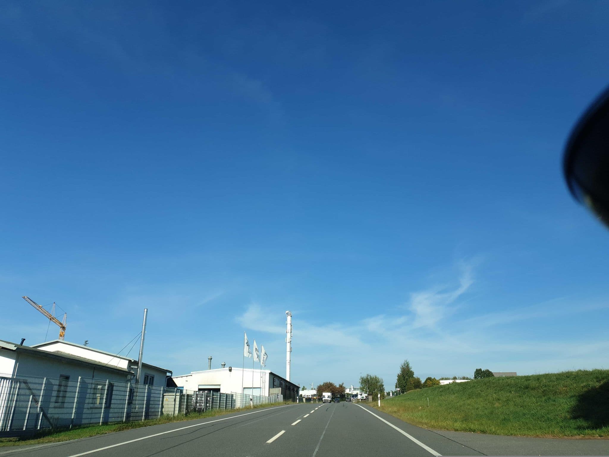 Street view near Partyraum Uhlig Mühle am alten Sachsenring, Oberlungwitz — © canislupus (CC BY-SA · Mapillary)